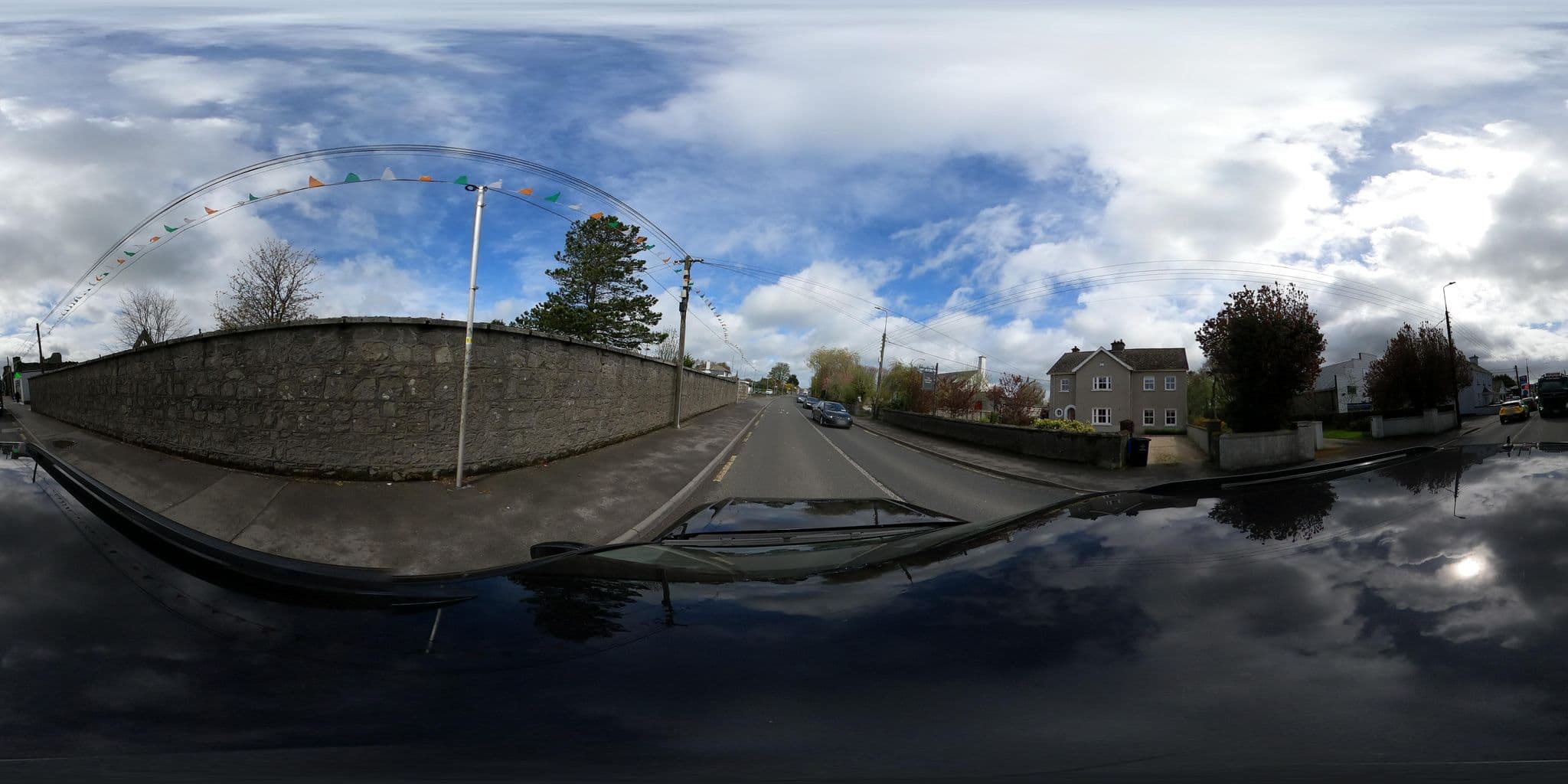 Street view near The School House, Castledermot — © annekaro (CC BY-SA · Mapillary)