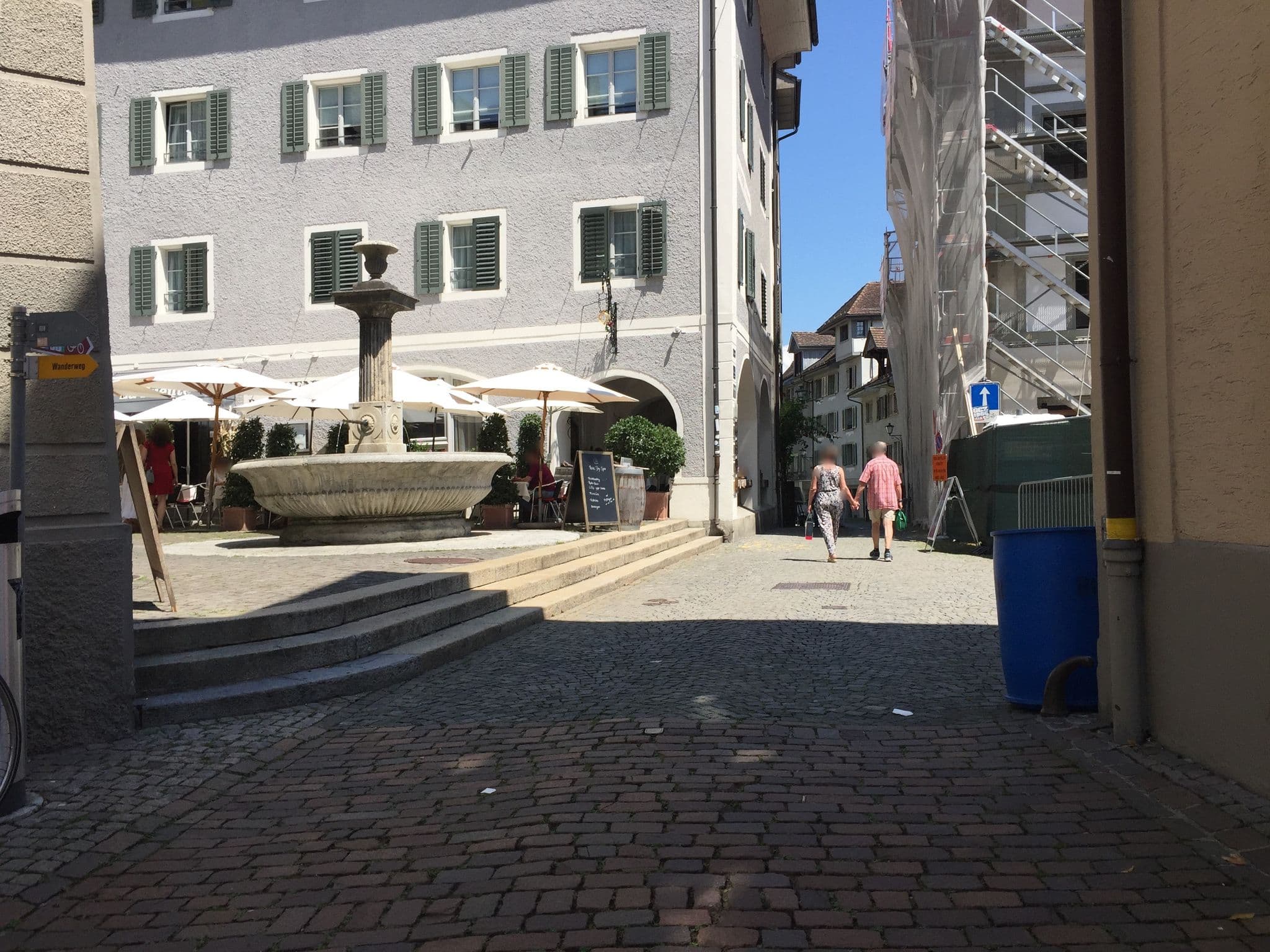 Street view near Hotel & Restaurant JAKOB, Rapperswil — © dl7auq (CC BY-SA · Mapillary)