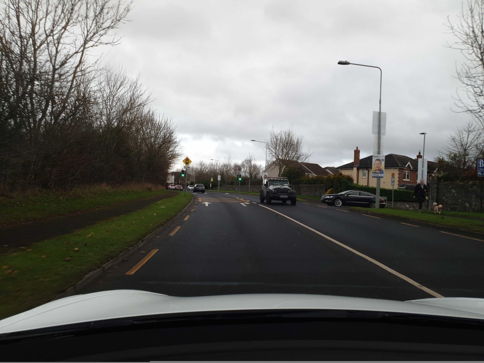 Street view near Lucan Lodge Guest House, Leixlip — © yannakis (CC BY-SA · Mapillary)