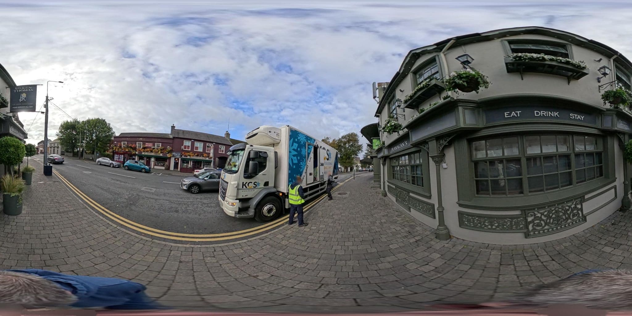 Street view near Silken Thomas - Post Masters house, Kildare — © gsmitheidw (CC BY-SA · Mapillary)