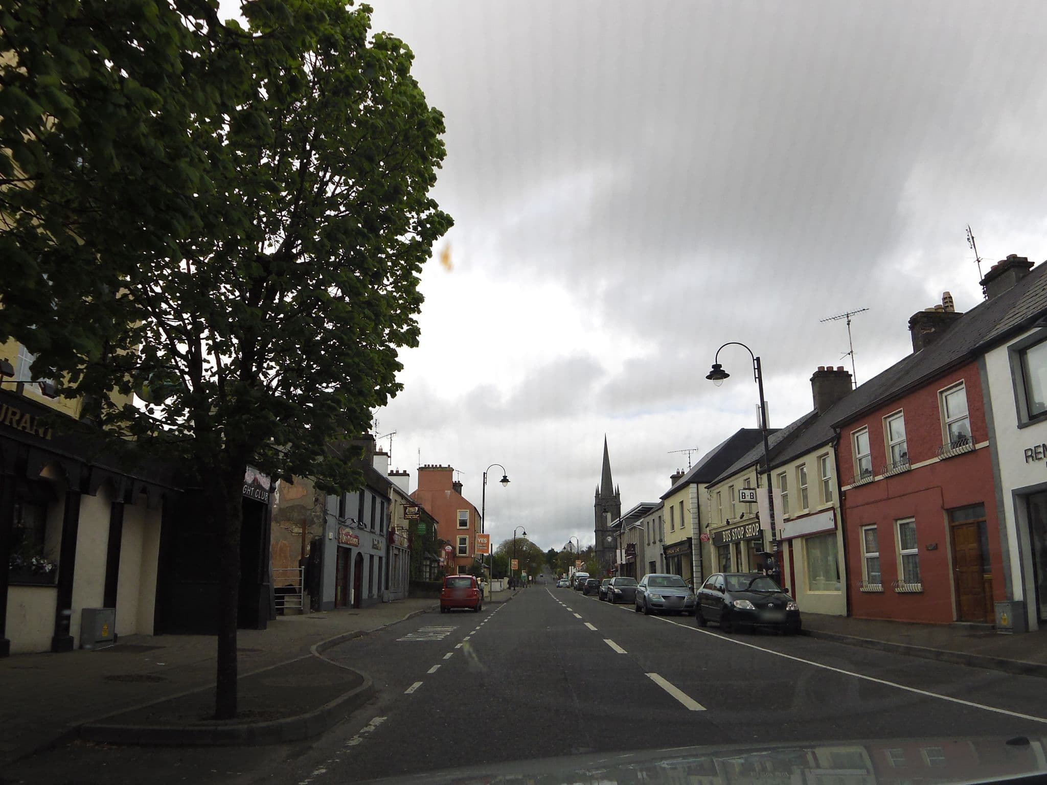 Street view near The Western Hotel via Dublin, Claremorris — © dacor (CC BY-SA · Mapillary)