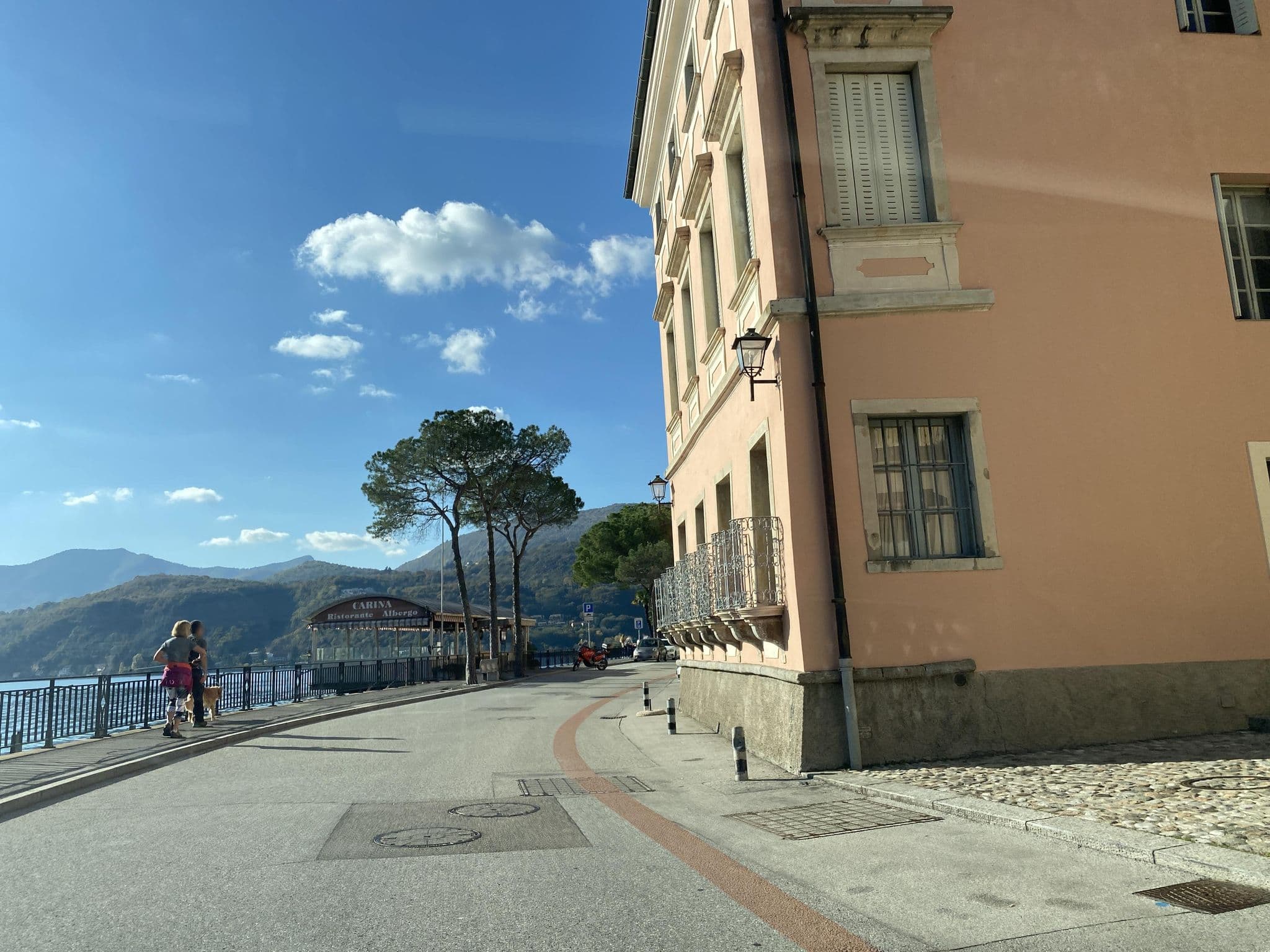 Street view near Ristorante della Posta, Melide — © chrisbeddow (CC BY-SA · Mapillary)