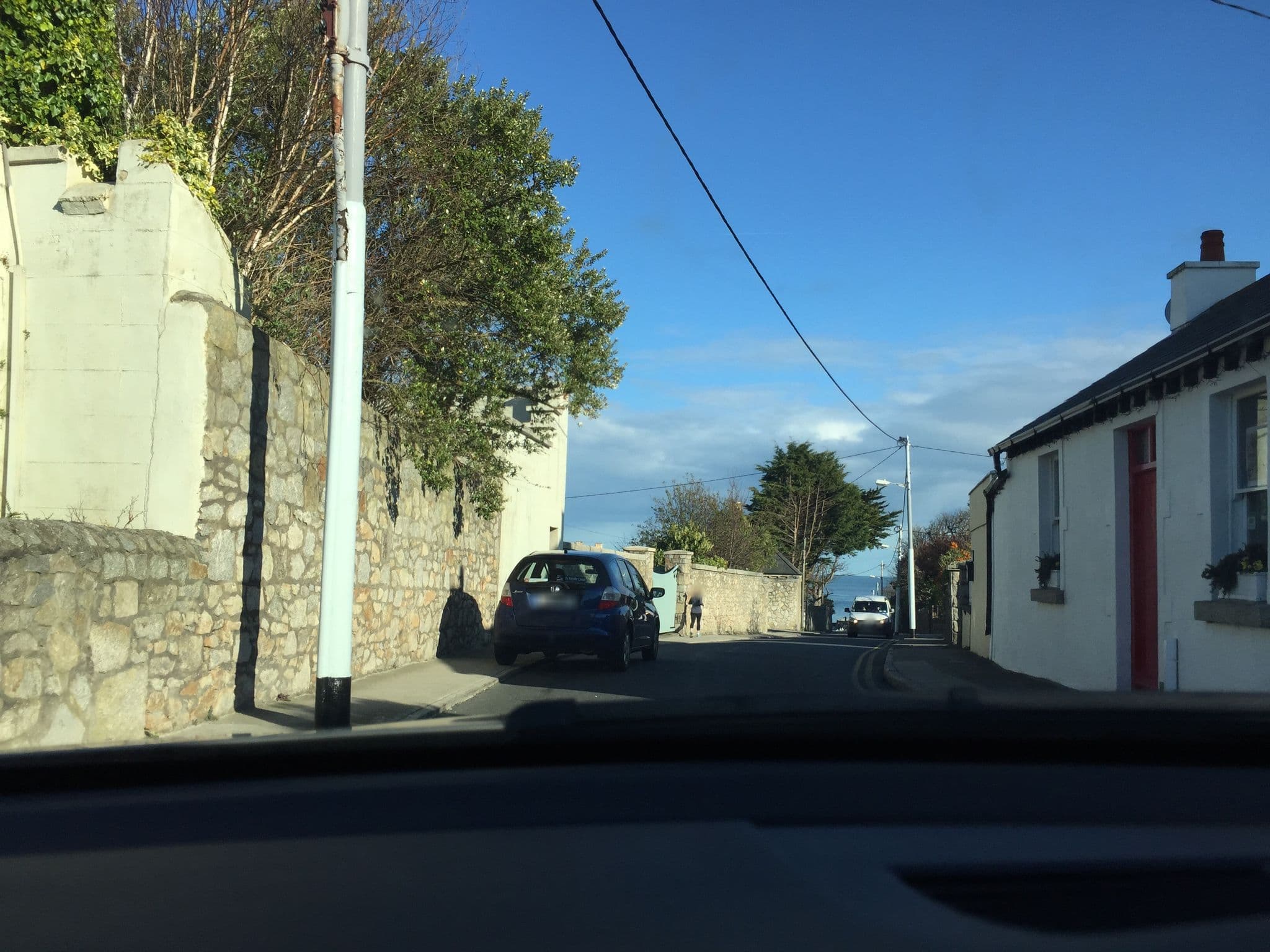 Street view near Biddy's Cottage Dalkey, Dalkey — © mackerski (CC BY-SA · Mapillary)