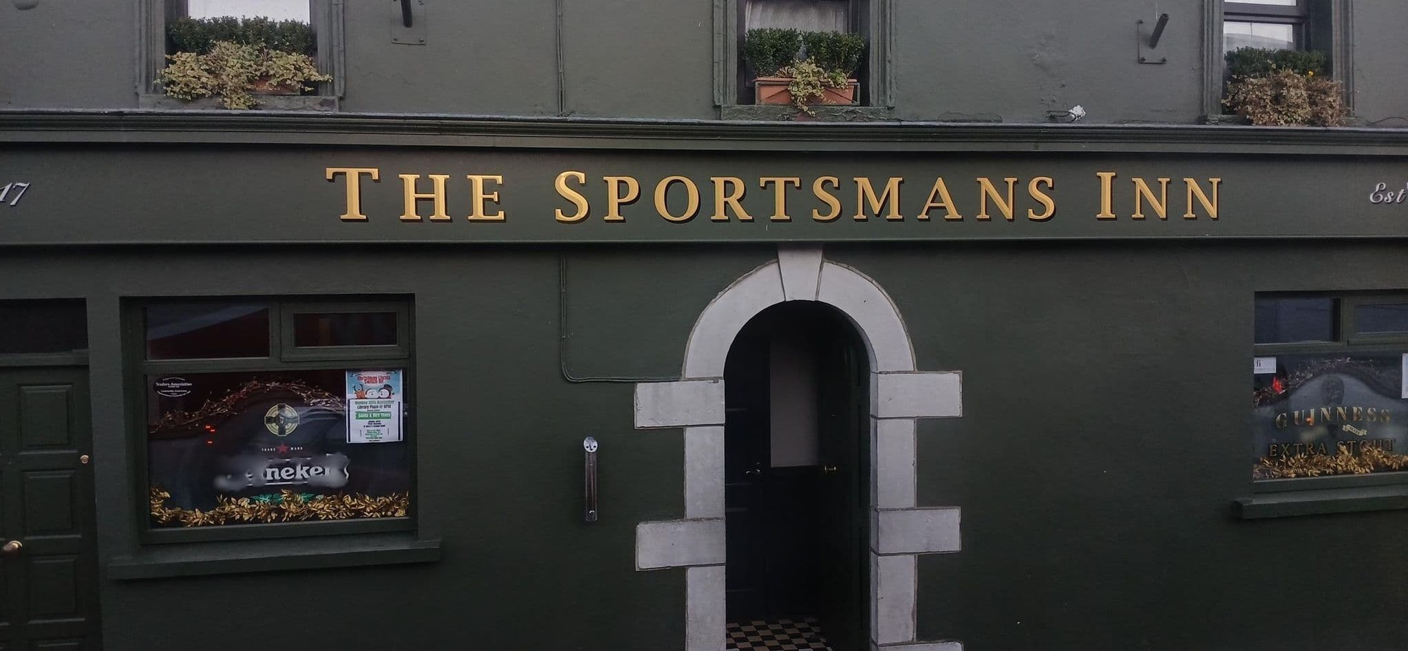 Street view near The Sportsman Inn, Edgeworthstown — © annekaro (CC BY-SA · Mapillary)