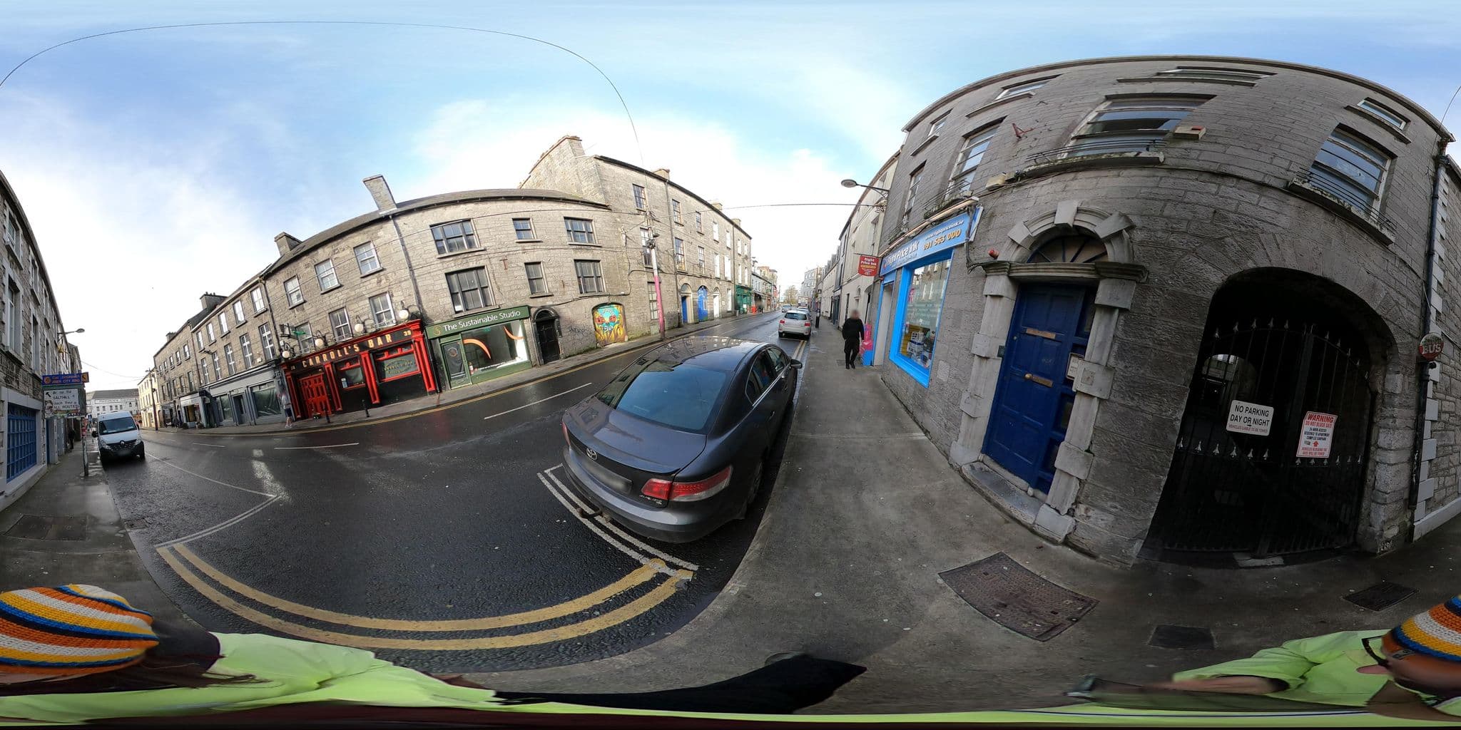 Street view near salt hill hotel promenade galway, Galway — © annekaro (CC BY-SA · Mapillary)