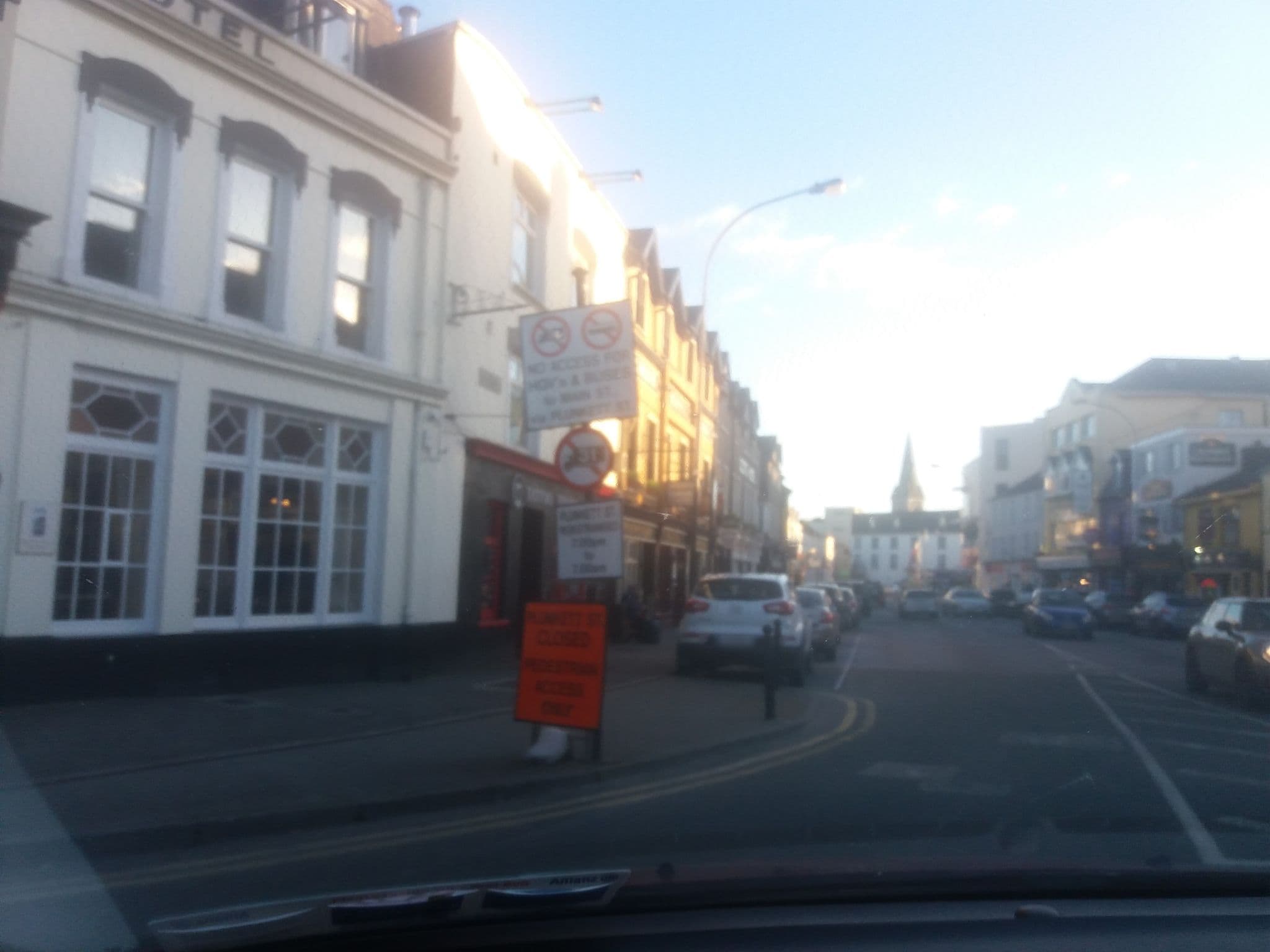 Street view near Arbutus Hotel Killarney, Killarney