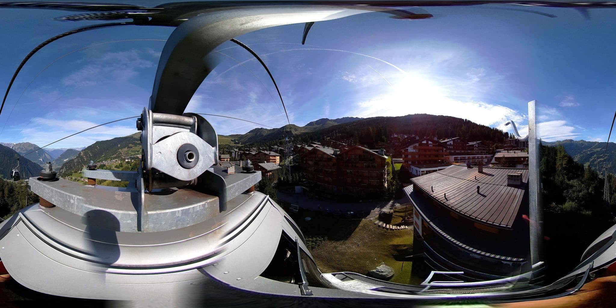 Street view near Grand Soleil, Verbier