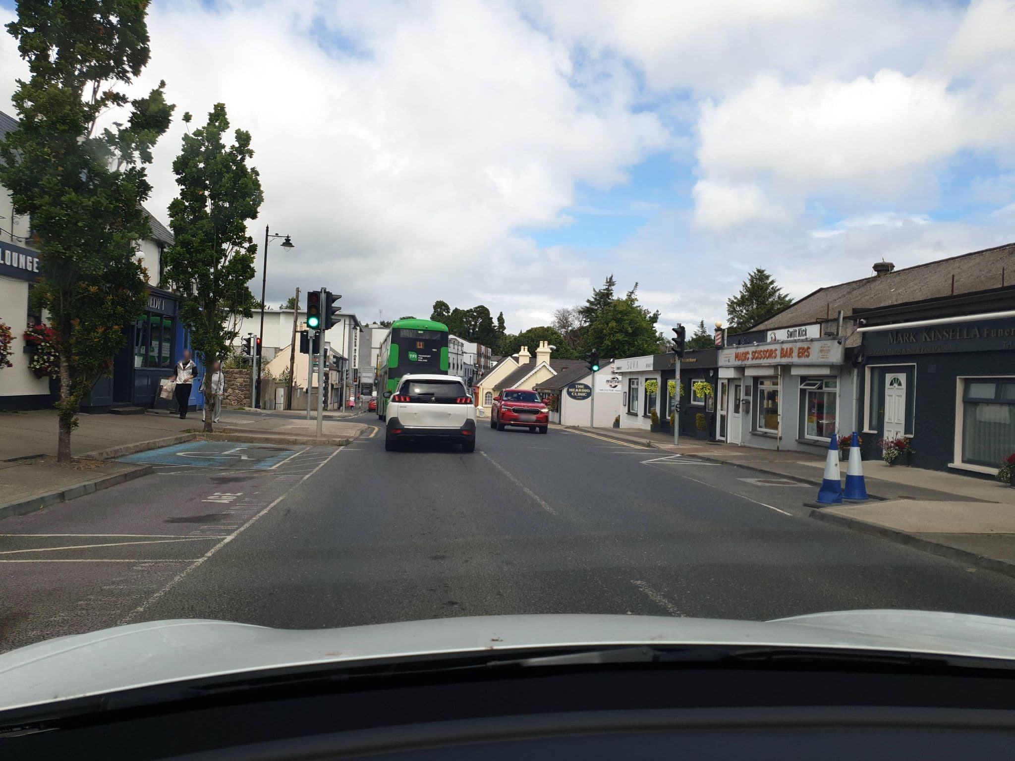 Street view near The Mount Kennedy Inn, Newtownmountkennedy — © yannakis (CC BY-SA · Mapillary)