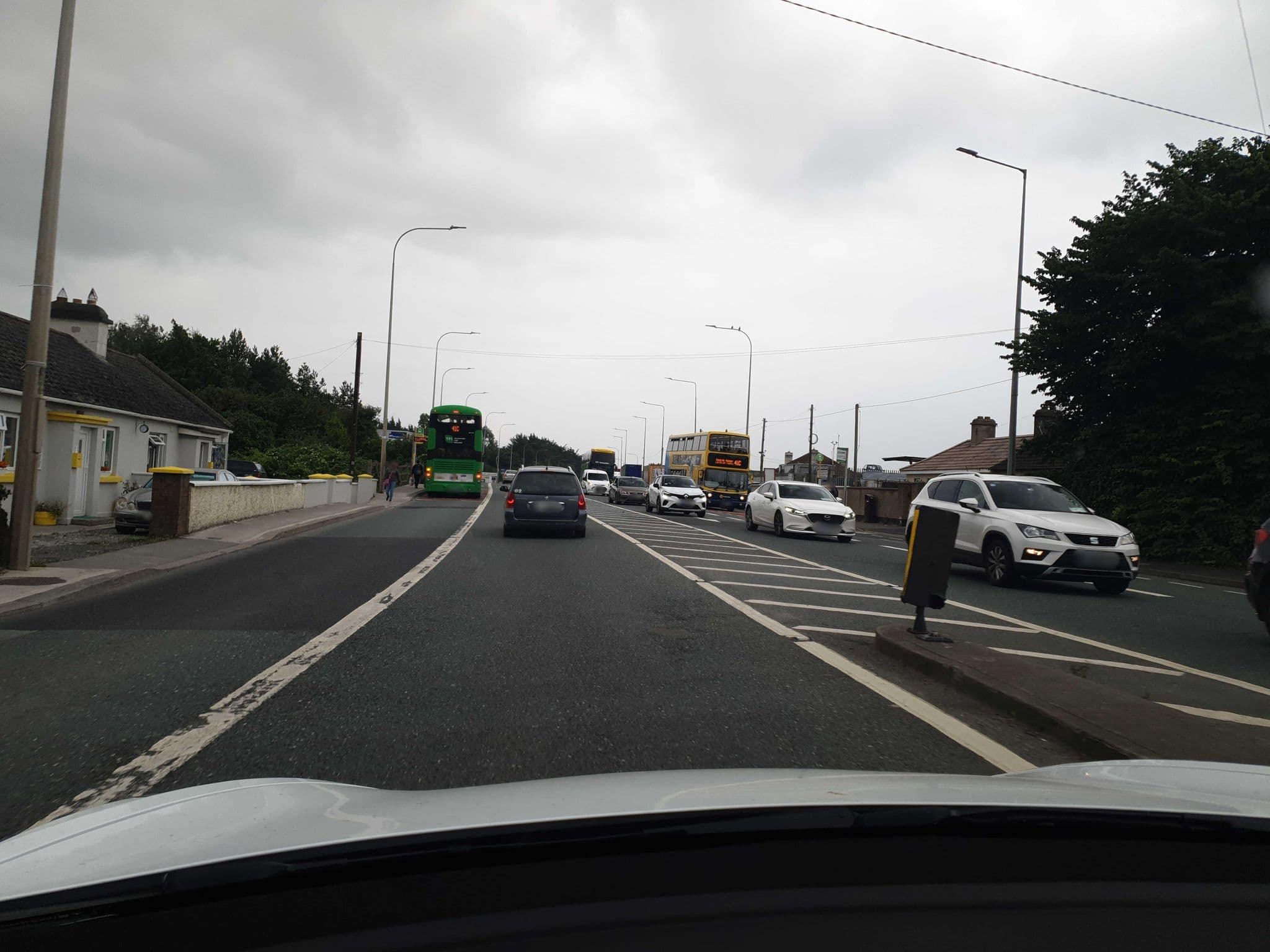 Street view near The Comfy Cottage, Kinsealy-Drinan — © yannakis (CC BY-SA · Mapillary)