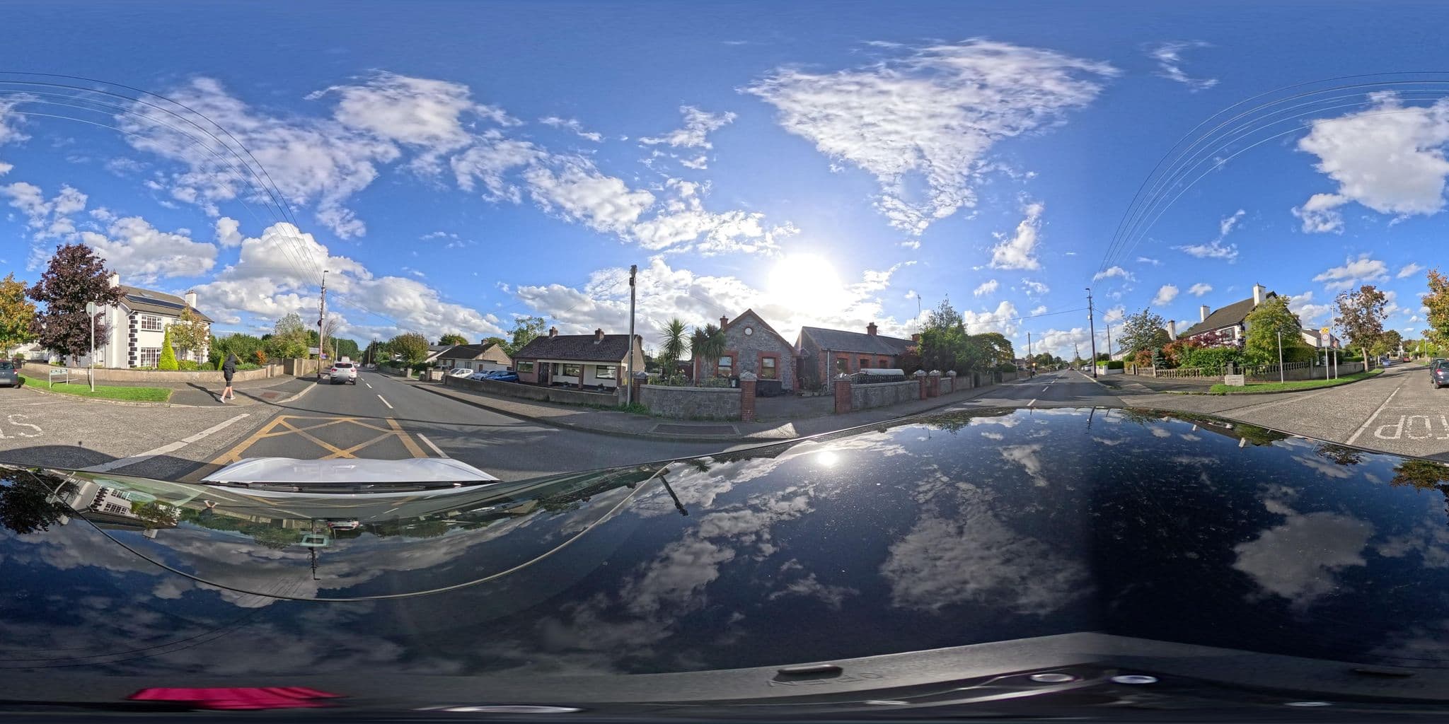 Street view near San Augustine Bed and Breakfast, Swords — © yannakis (CC BY-SA · Mapillary)
