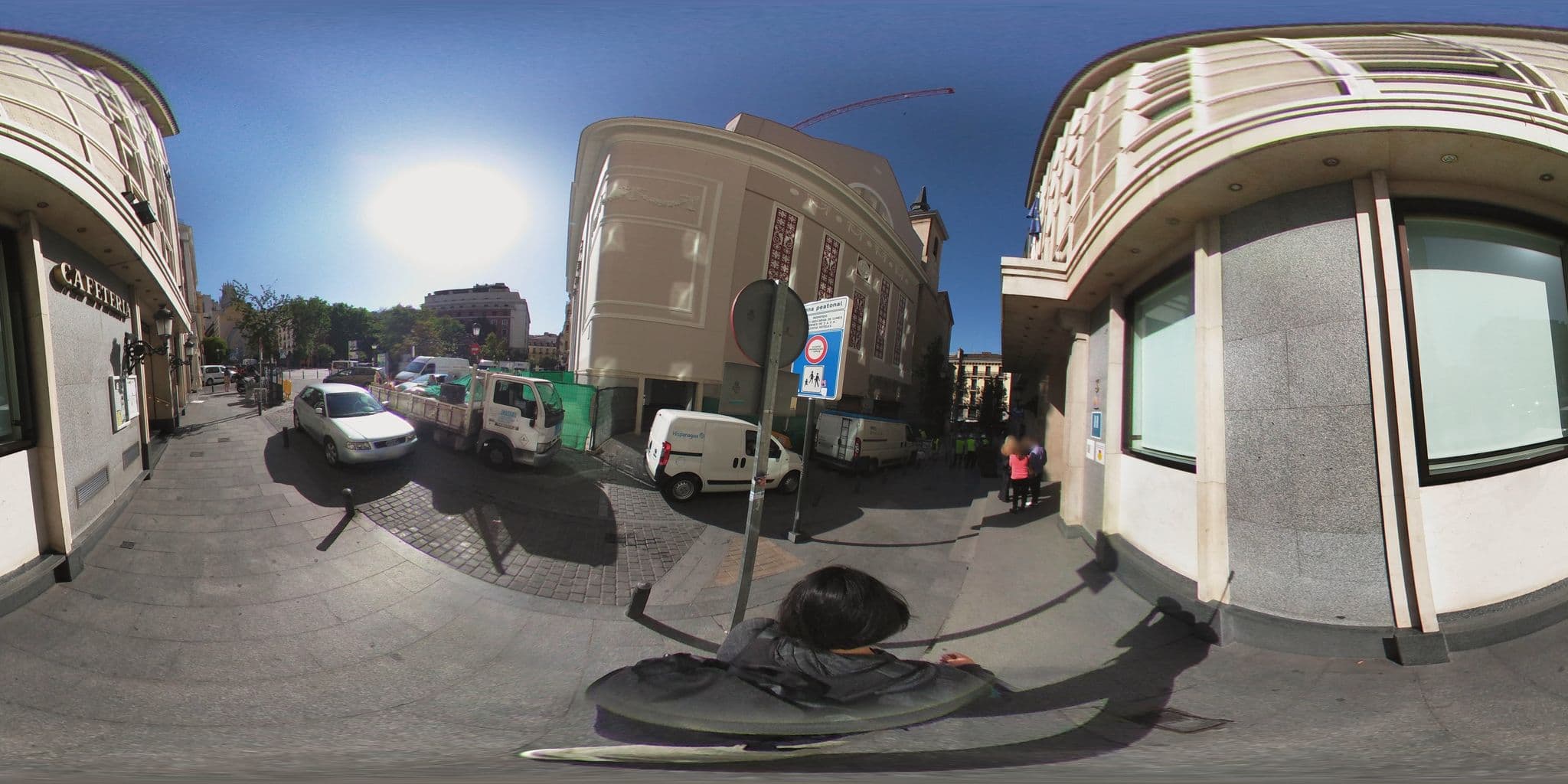 Street view near Liabeny Hotel Madrid, Madrid Centro — © ccossio (CC BY-SA · Mapillary)