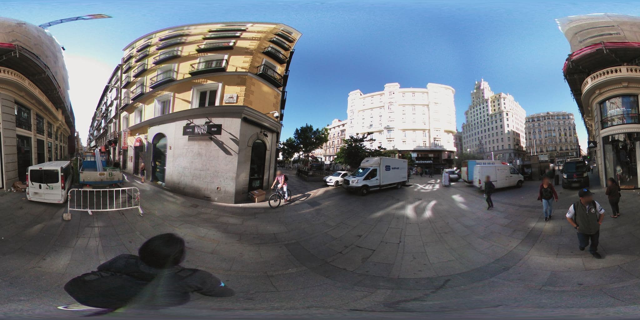 Street view near Hotel Montera Madrid, Curio Collection by Hilton, Madrid Centro — © ccossio (CC BY-SA · Mapillary)