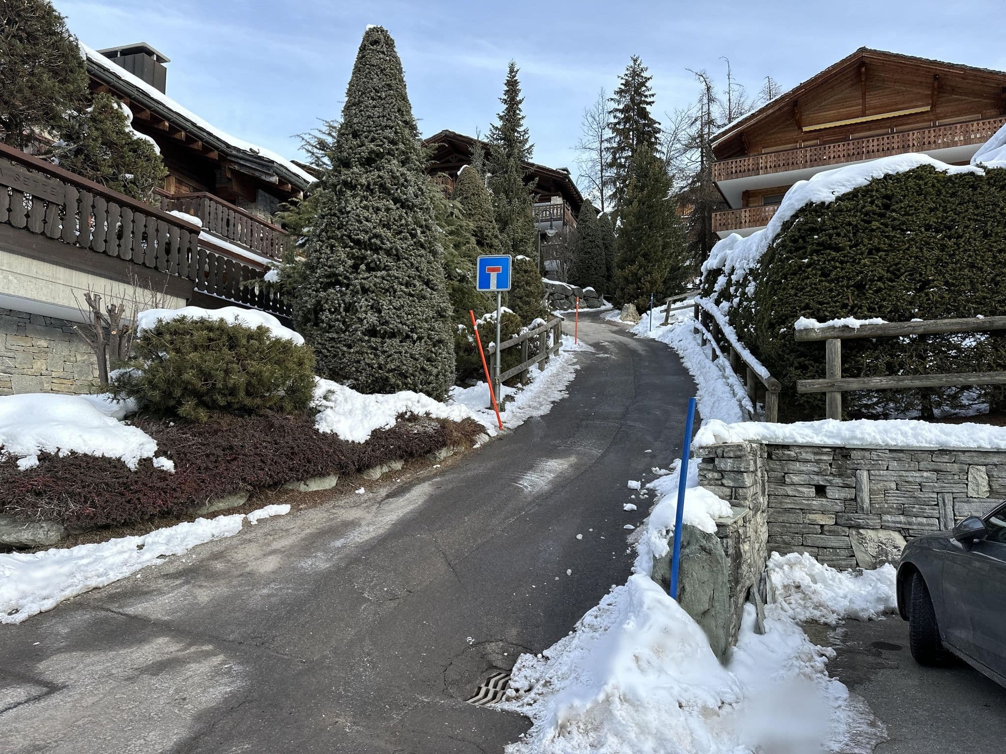 Street view near Ker Praet, Verbier