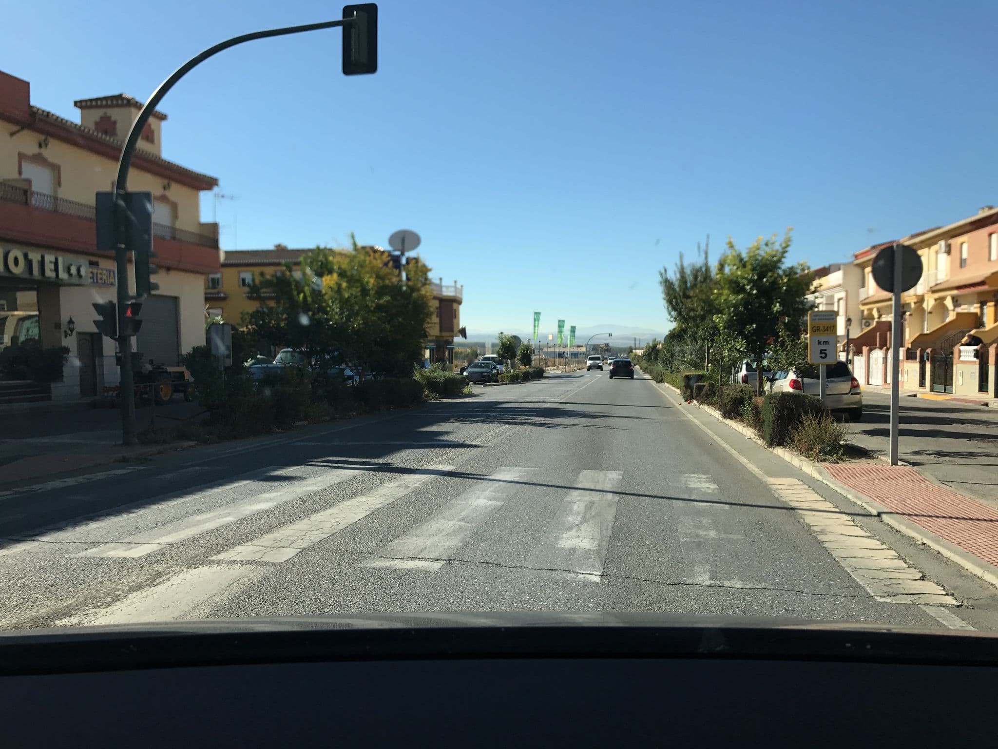 Street view near Hotel Lindaraja, Atarfe — © rainerup (CC BY-SA · Mapillary)