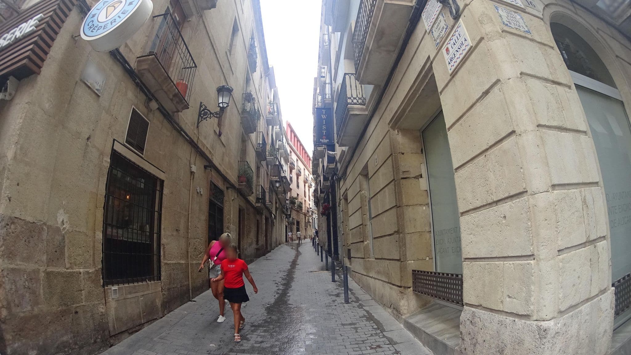Street view near Arenal Suites Alicante, Alicante