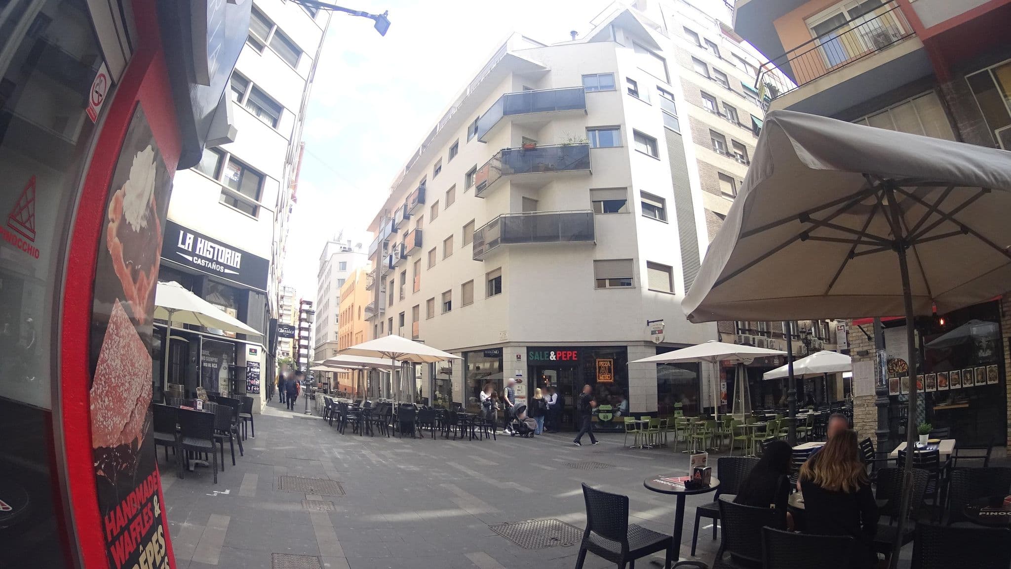 Street view near LC Hotel Urbano, Alicante