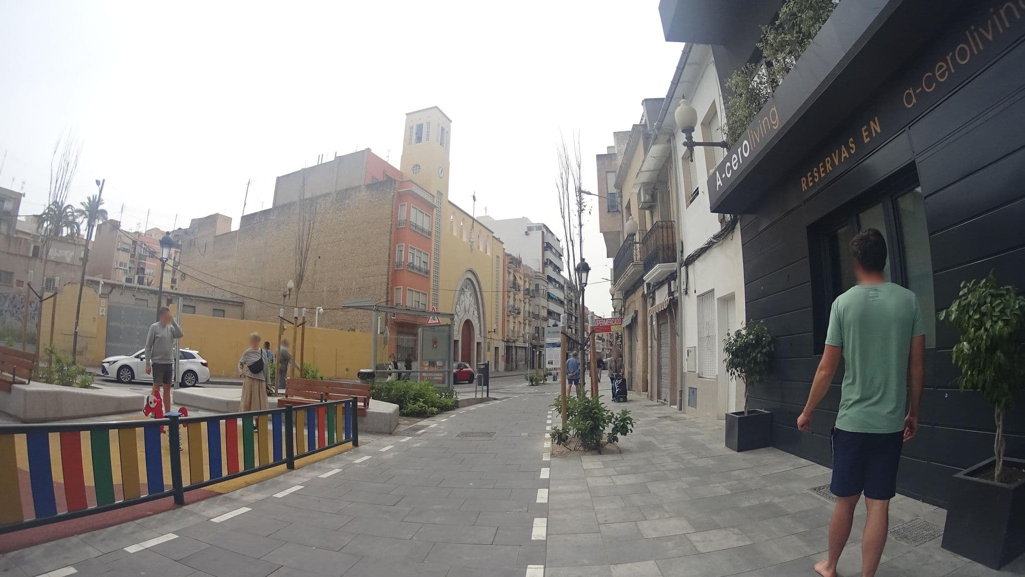 Street view near Alicante, Alicante