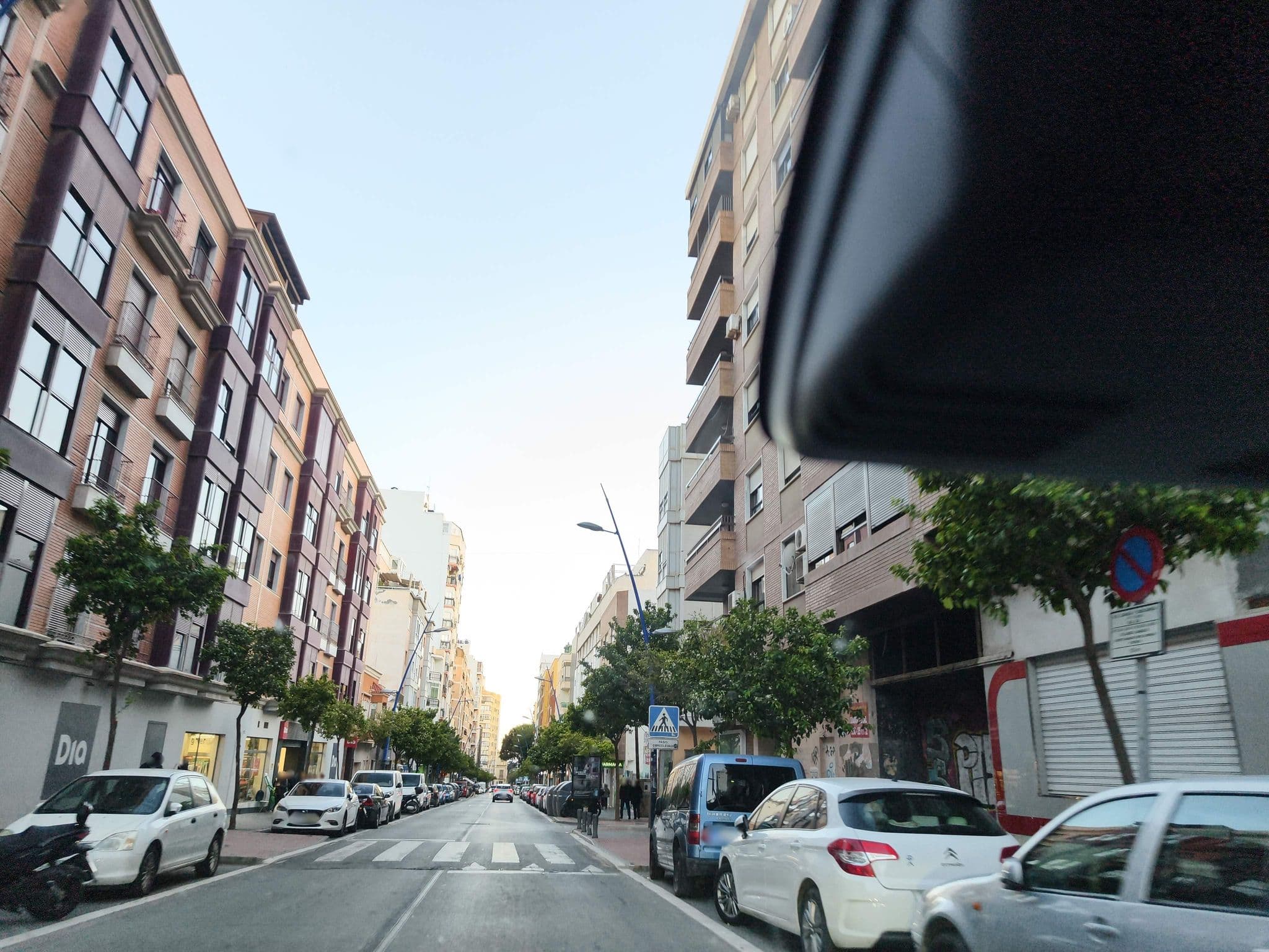 Street view near BF Rooms Almeria Centro, Almería — © hhkaos (CC BY-SA · Mapillary)