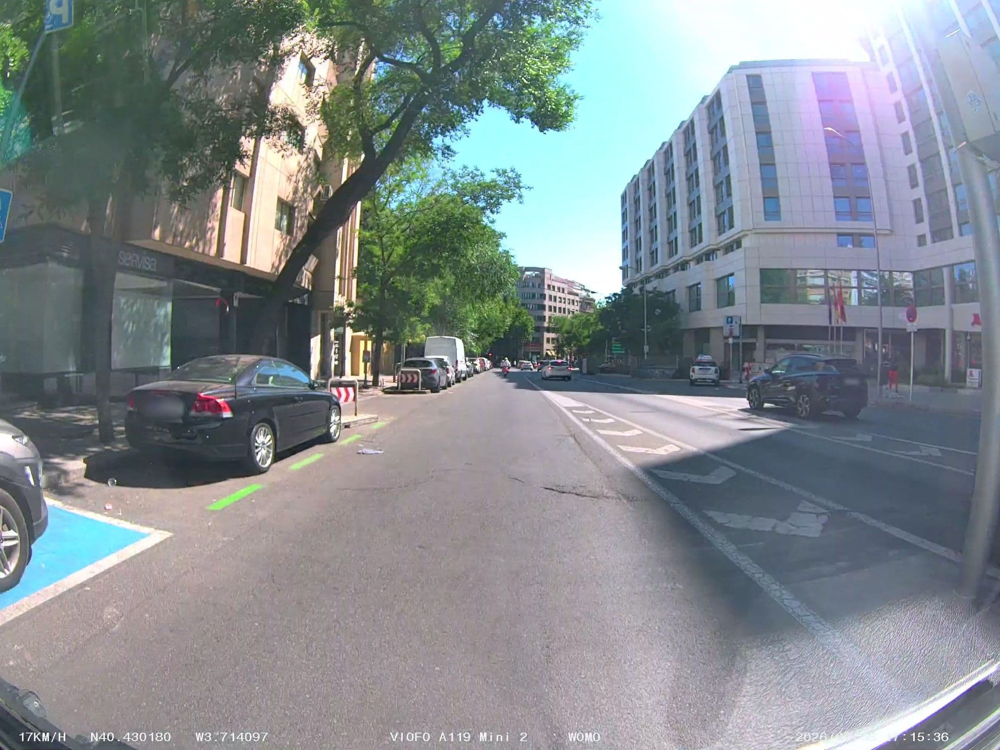 Street view near Madrid Marriott Hotel Princesa Plaza, Argüelles — © soulcover (CC BY-SA · Mapillary)