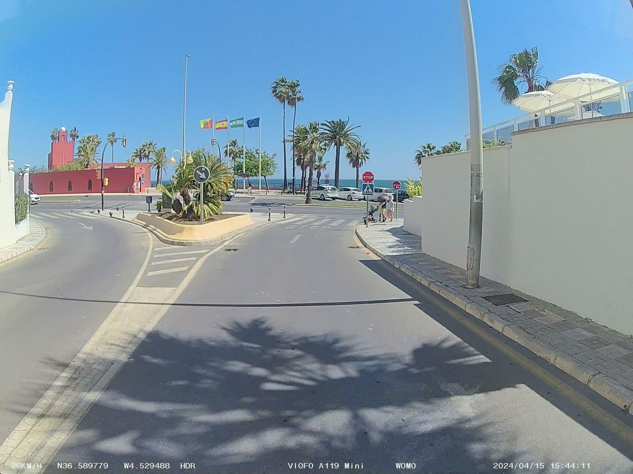 Street view near Hotel Las Arenas, Affiliated by Meliá, Arroyo de la Miel — © soulcover (CC BY-SA · Mapillary)