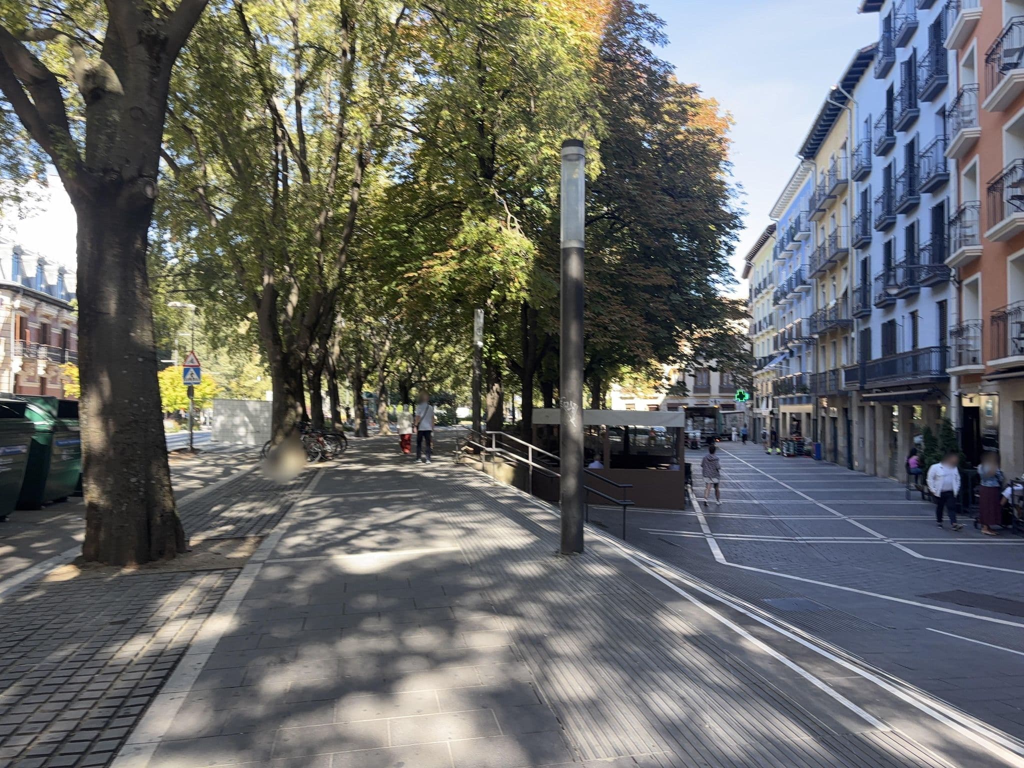 Street view near Hotel Ciudadela Pamplona, Primer Ensanche — © robot8a (CC BY-SA · Mapillary)