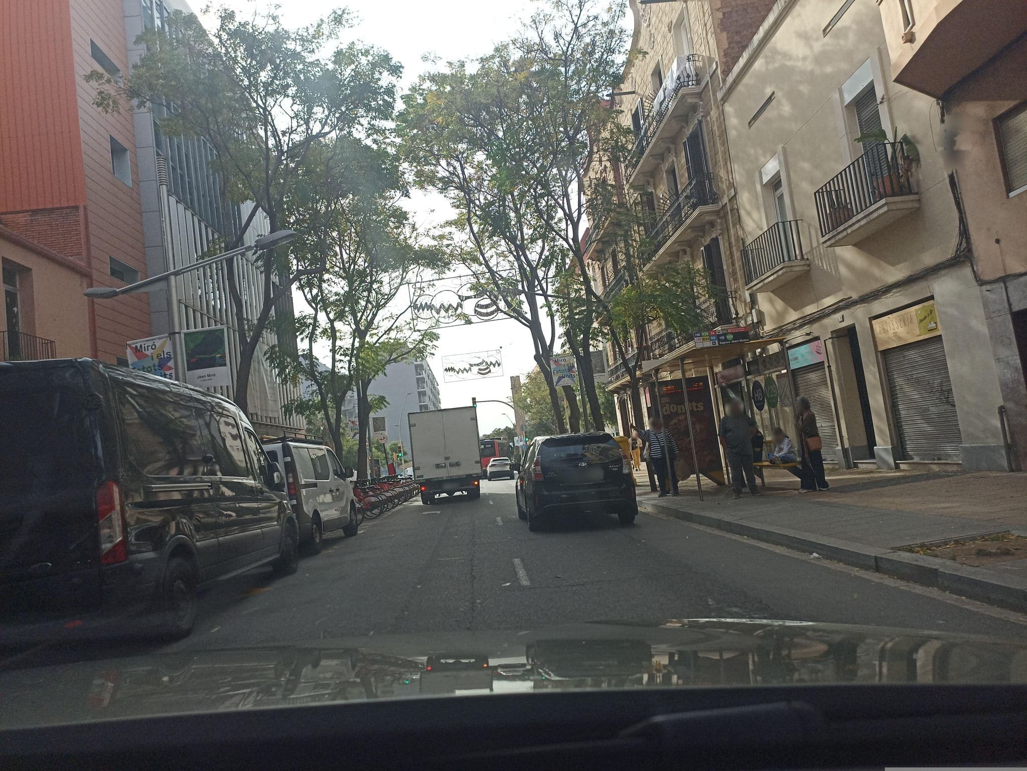 Street view near Acta Laumon, La Sagrera — © toniserra (CC BY-SA · Mapillary)