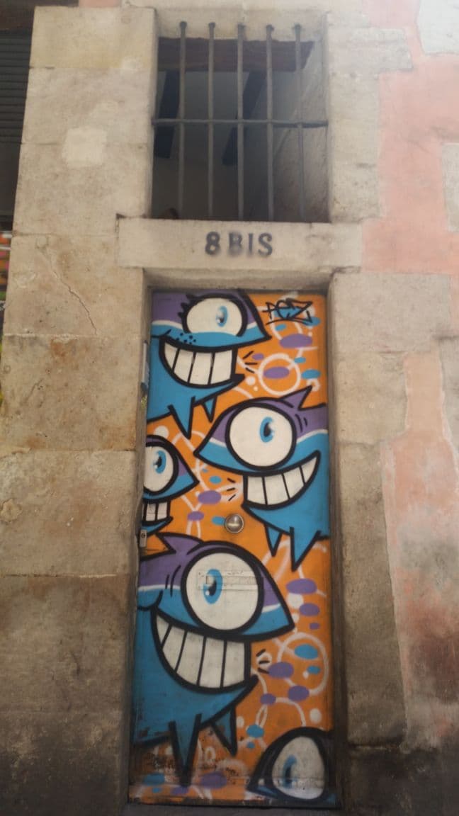 Street view near Mercer House Boria Bcn, Sant Pere, Santa Caterina i La Ribera — © ejegg (CC BY-SA · Mapillary)