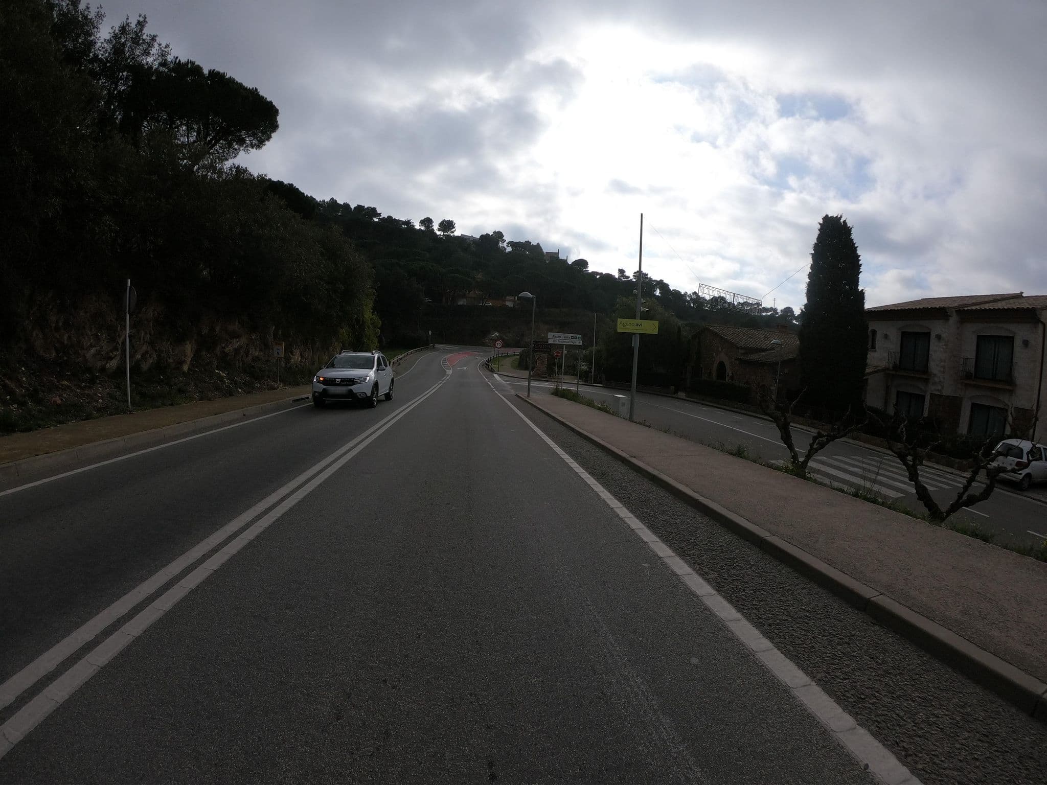 Street view near Hotel Restaurant Galena Mas Comangau, Begur — © joostjakob (CC BY-SA · Mapillary)