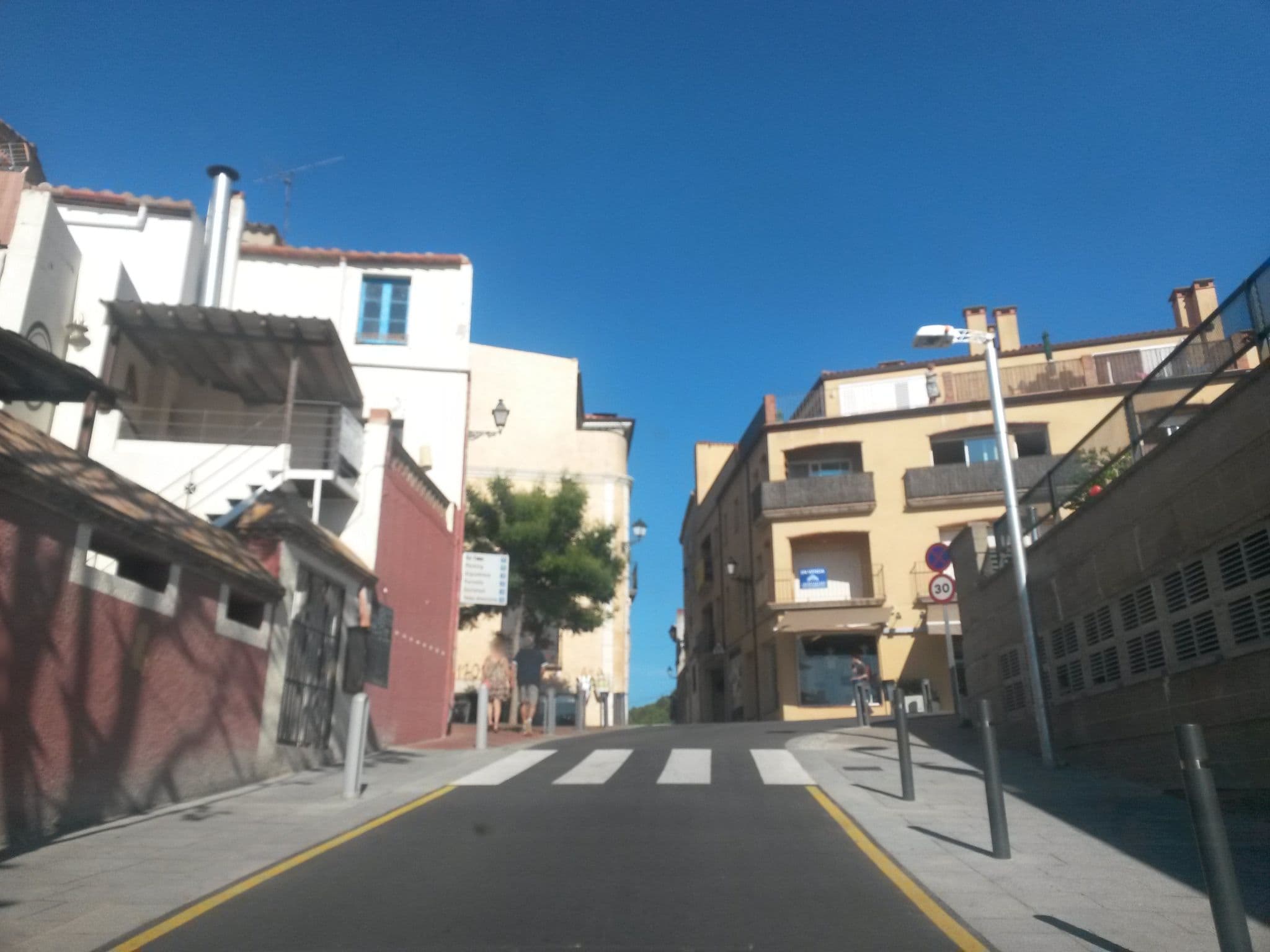 Street view near Hostalet dels Indians, Begur — © xevi (CC BY-SA · Mapillary)