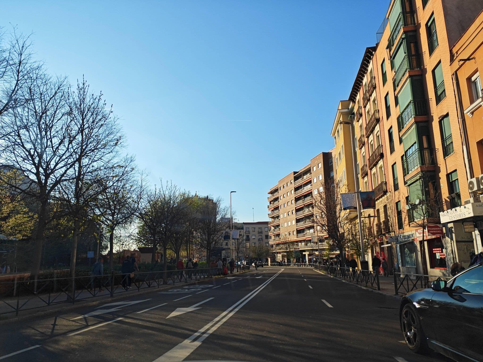 Street view near Madrid base, Berruguete — © polkillas (CC BY-SA · Mapillary)