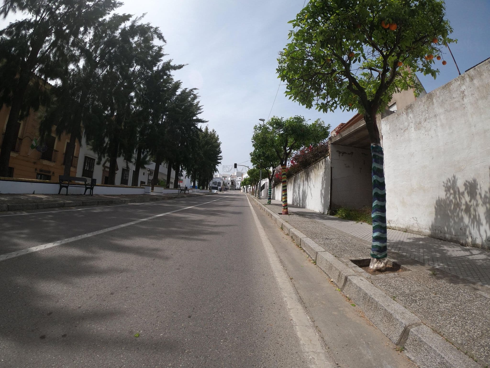 Street view near Posada de Casas Viejas, Benalup-Casas Viejas — © Langfahrer (CC BY-SA · Mapillary)