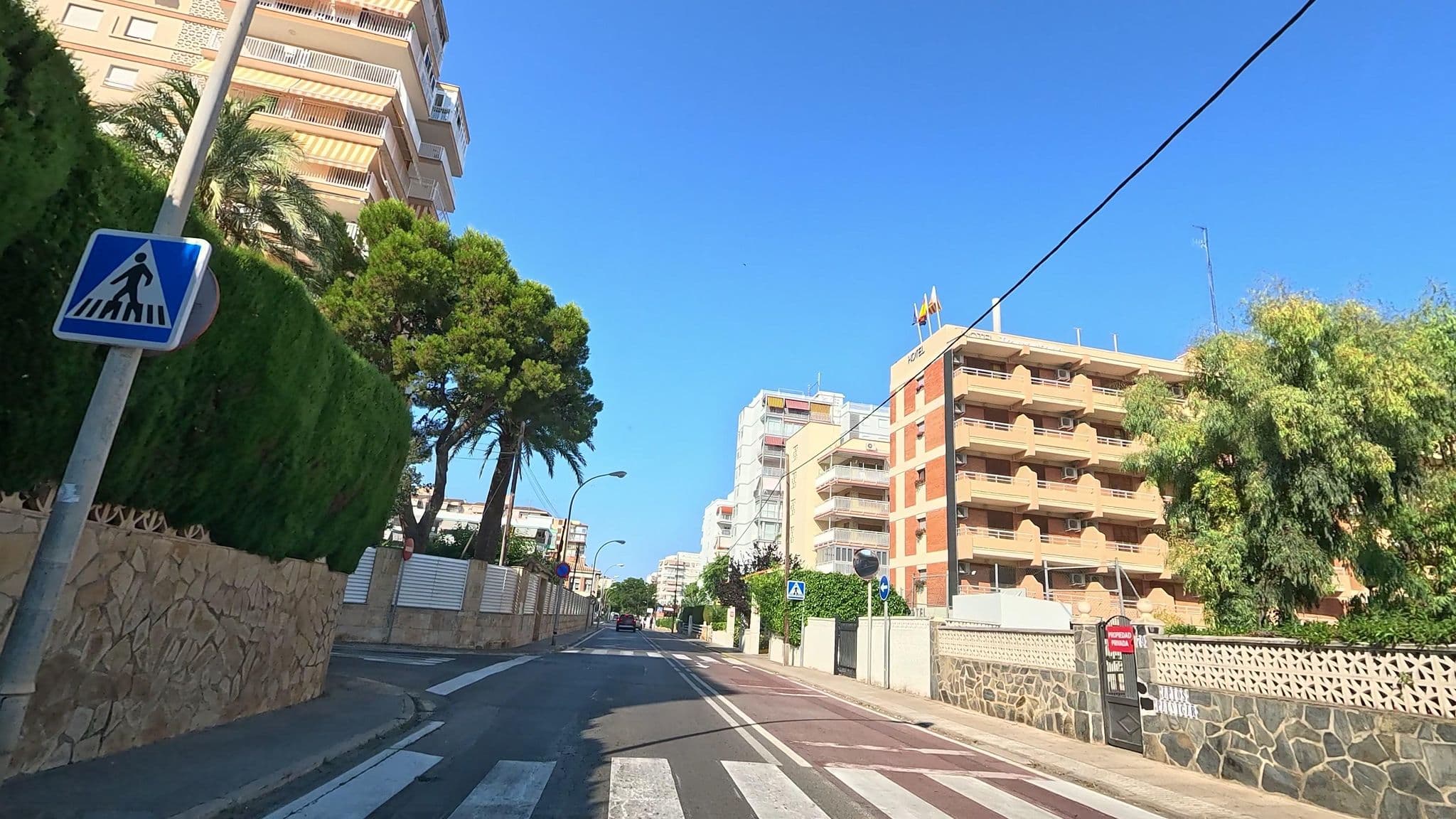 Street view near Hotel Tramontana, Benicàssim — © JavierMF (CC BY-SA · Mapillary)