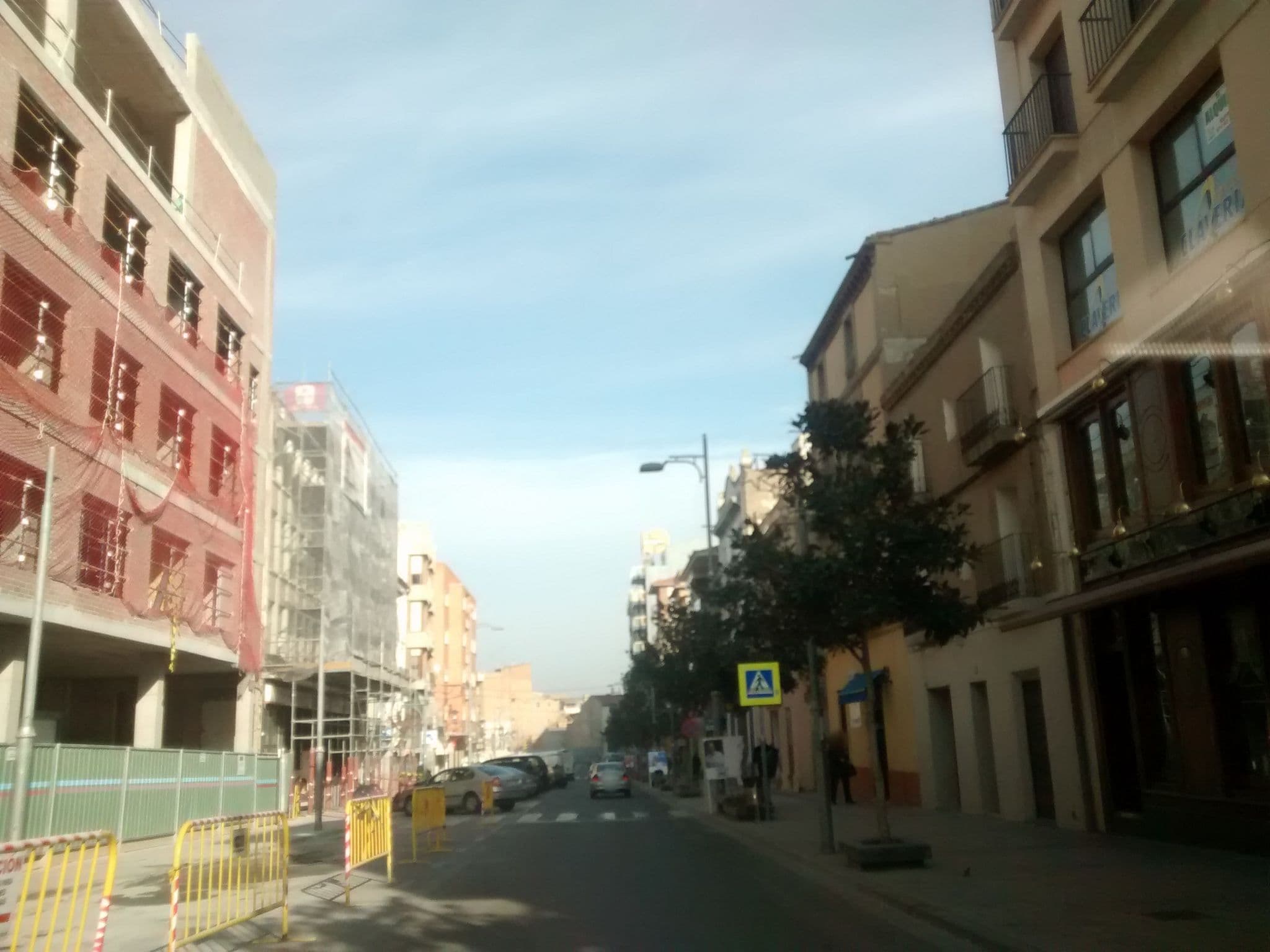 Street view near Hotel & Spa Ciudad de Binéfar, Binéfar — © egofer (CC BY-SA · Mapillary)