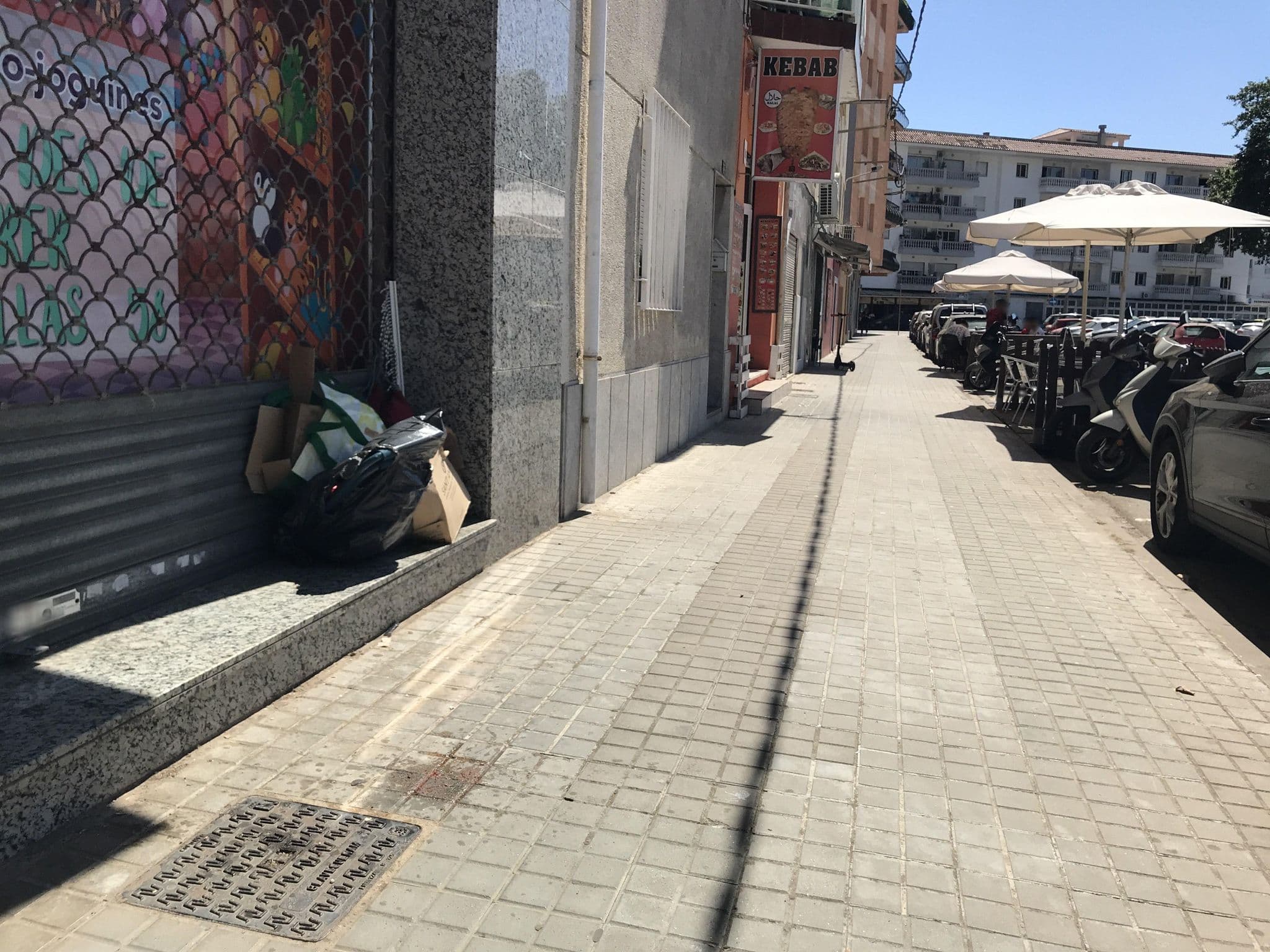 Street view near Hostal Isabel, Blanes — © miguel_andrade (CC BY-SA · Mapillary)