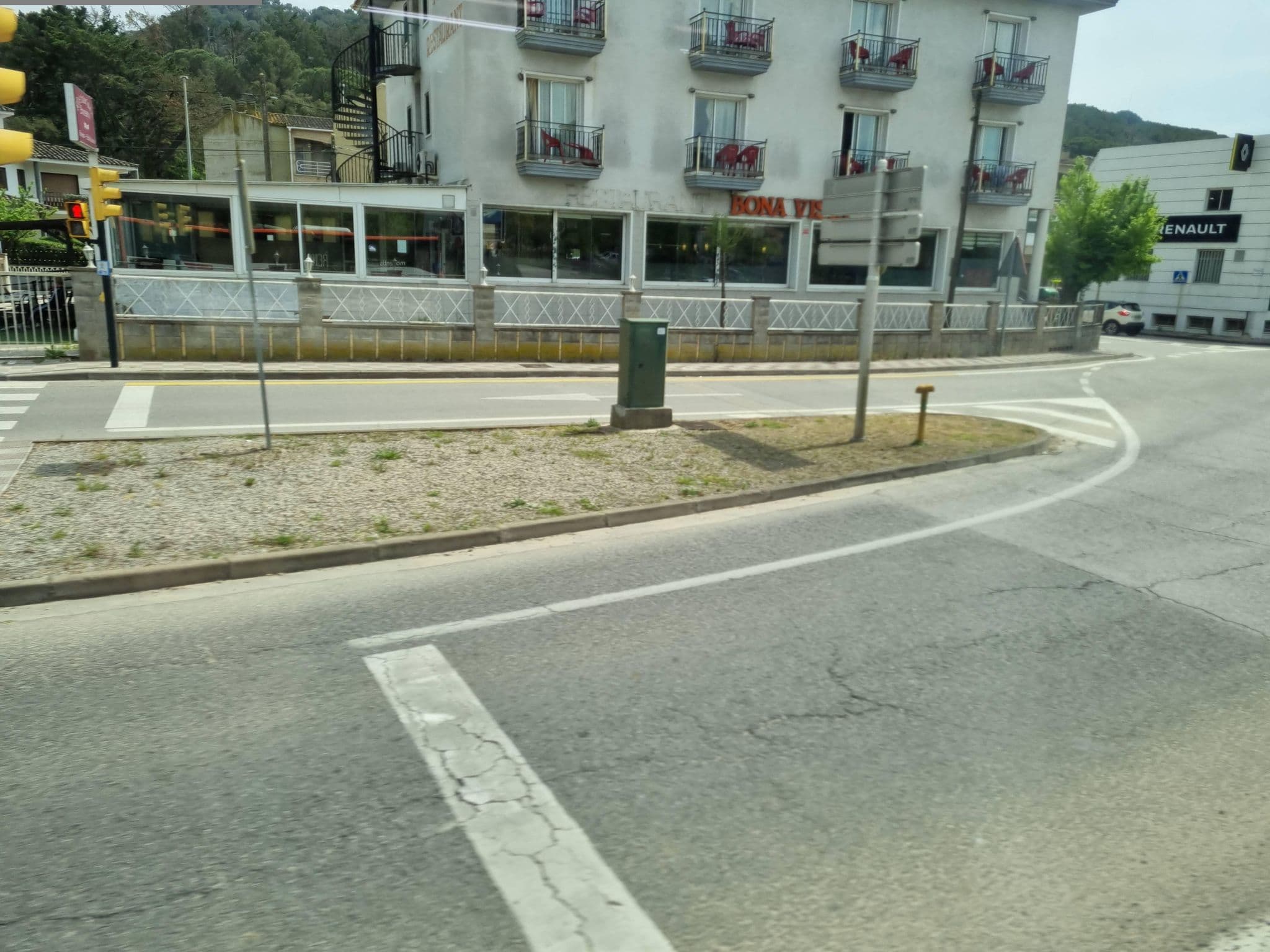 Street view near Hostal Bonavista Blanes, Blanes — © Franciscovalera (CC BY-SA · Mapillary)