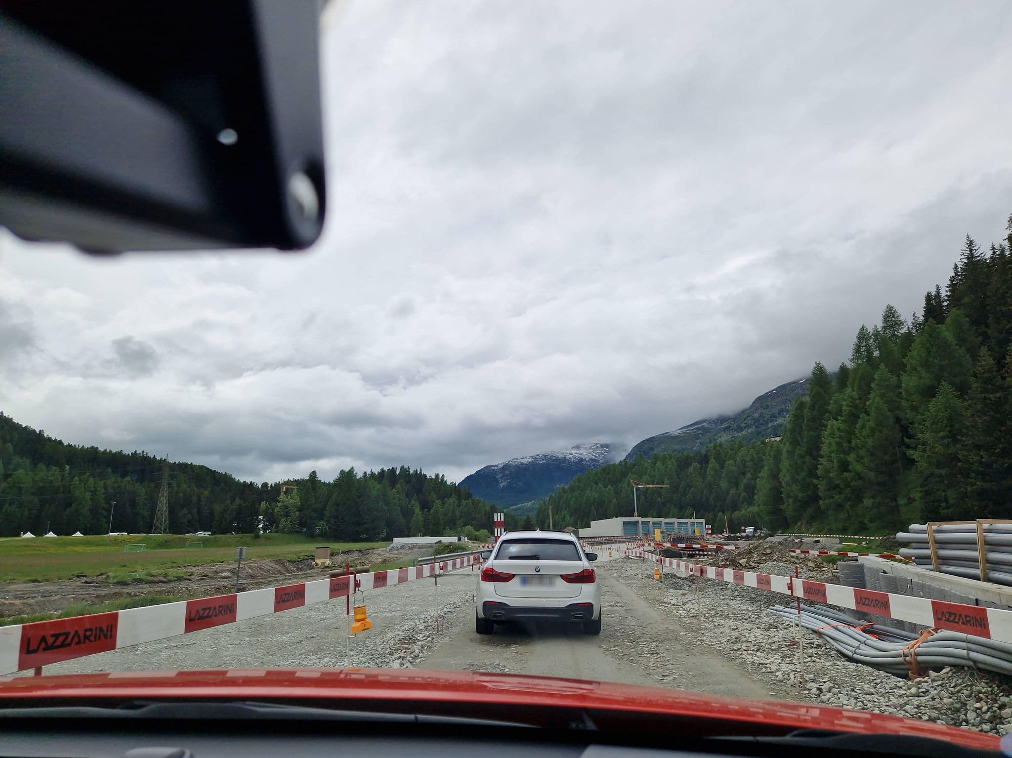 Street view near River Inn, St. Moritz