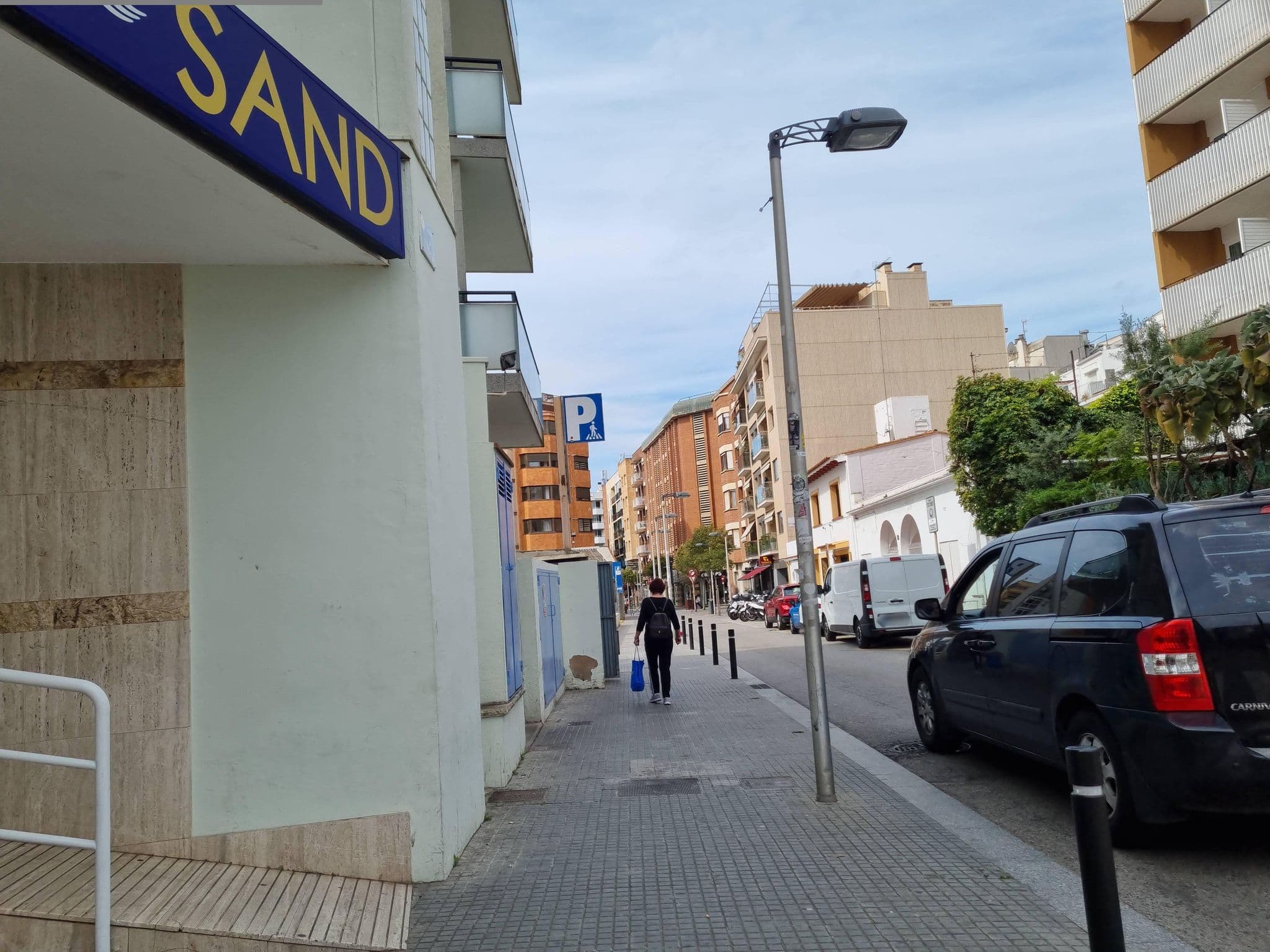Street view near Hotel Golden Sand, Lloret de Mar