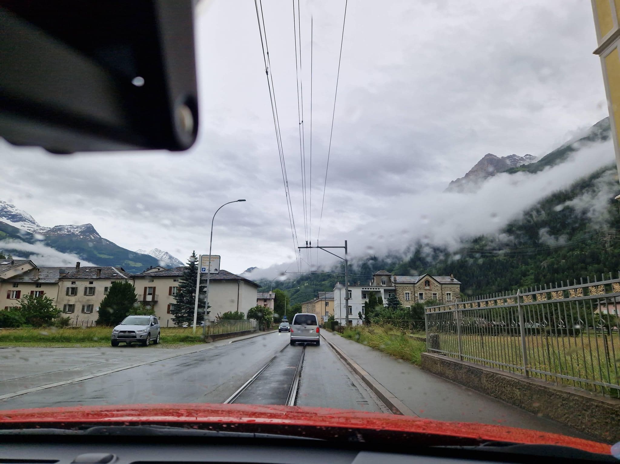Street view near Albergo Posta, Poschiavo — © mcliquid (CC BY-SA · Mapillary)