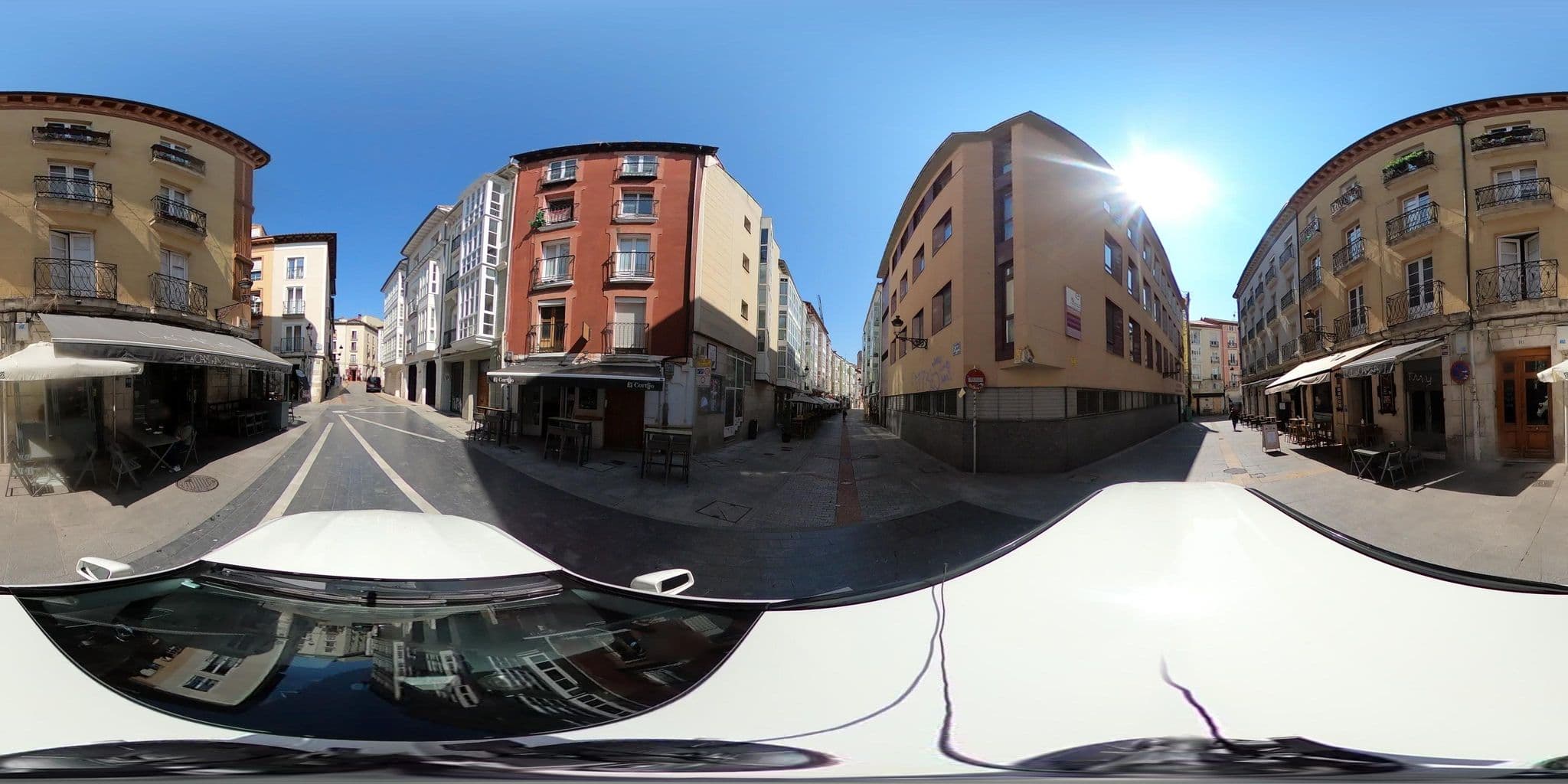 Street view near Apartamentos Turísticos HomeSanGil, Burgos — © sanjorgepinho (CC BY-SA · Mapillary)