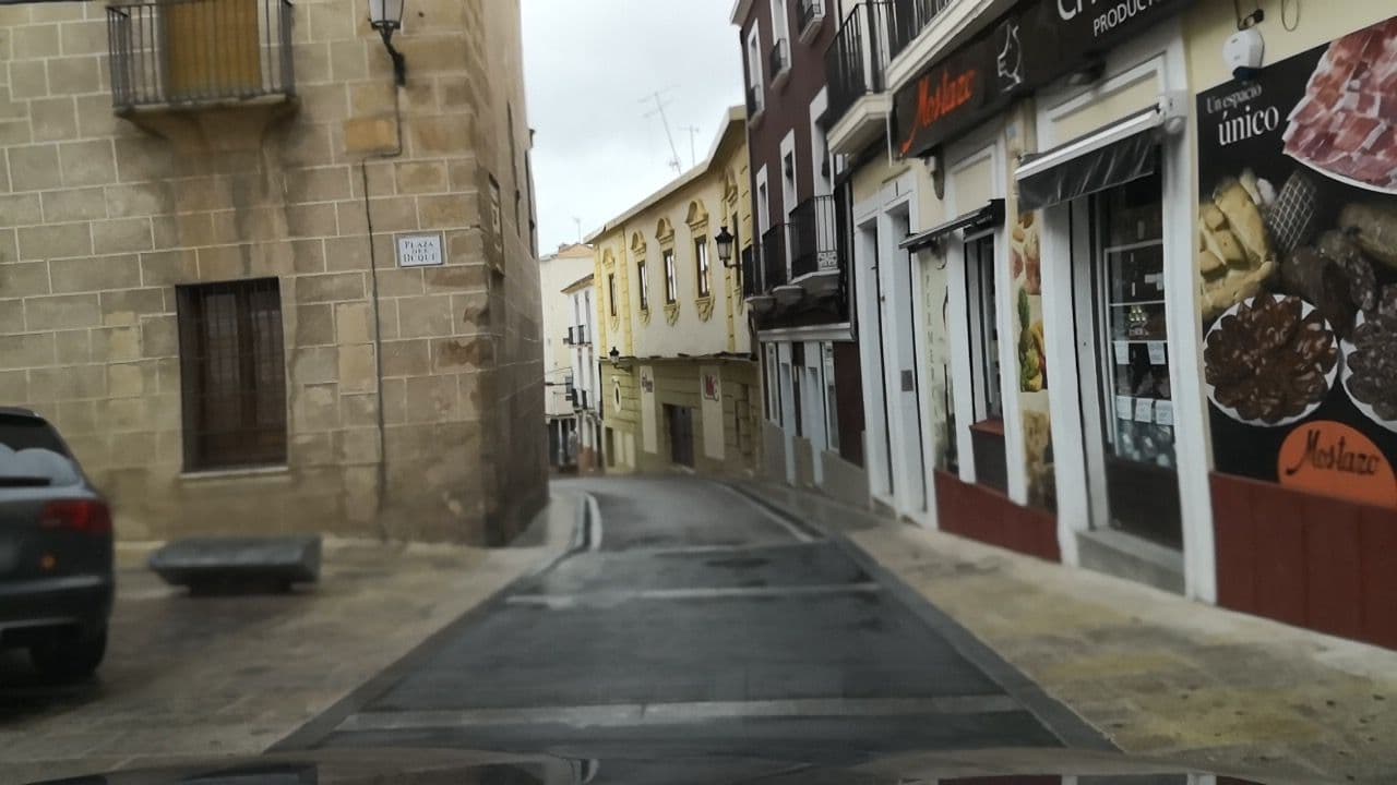 Street view near Hotel la Boheme, Cáceres — © sanjorgepinho (CC BY-SA · Mapillary)