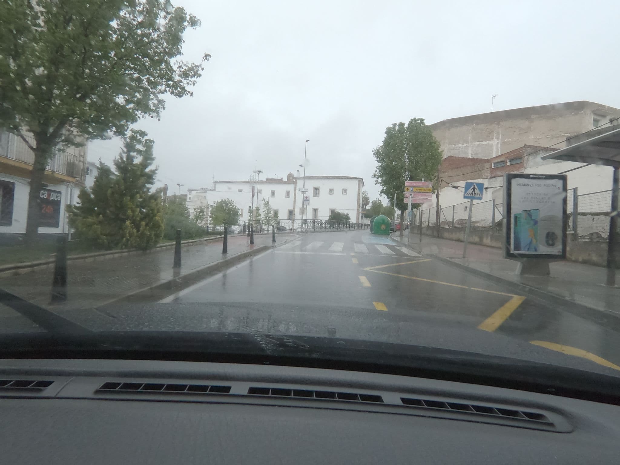 Street view near Hostal Imperial Mérida, Mérida — © sanjorgepinho (CC BY-SA · Mapillary)