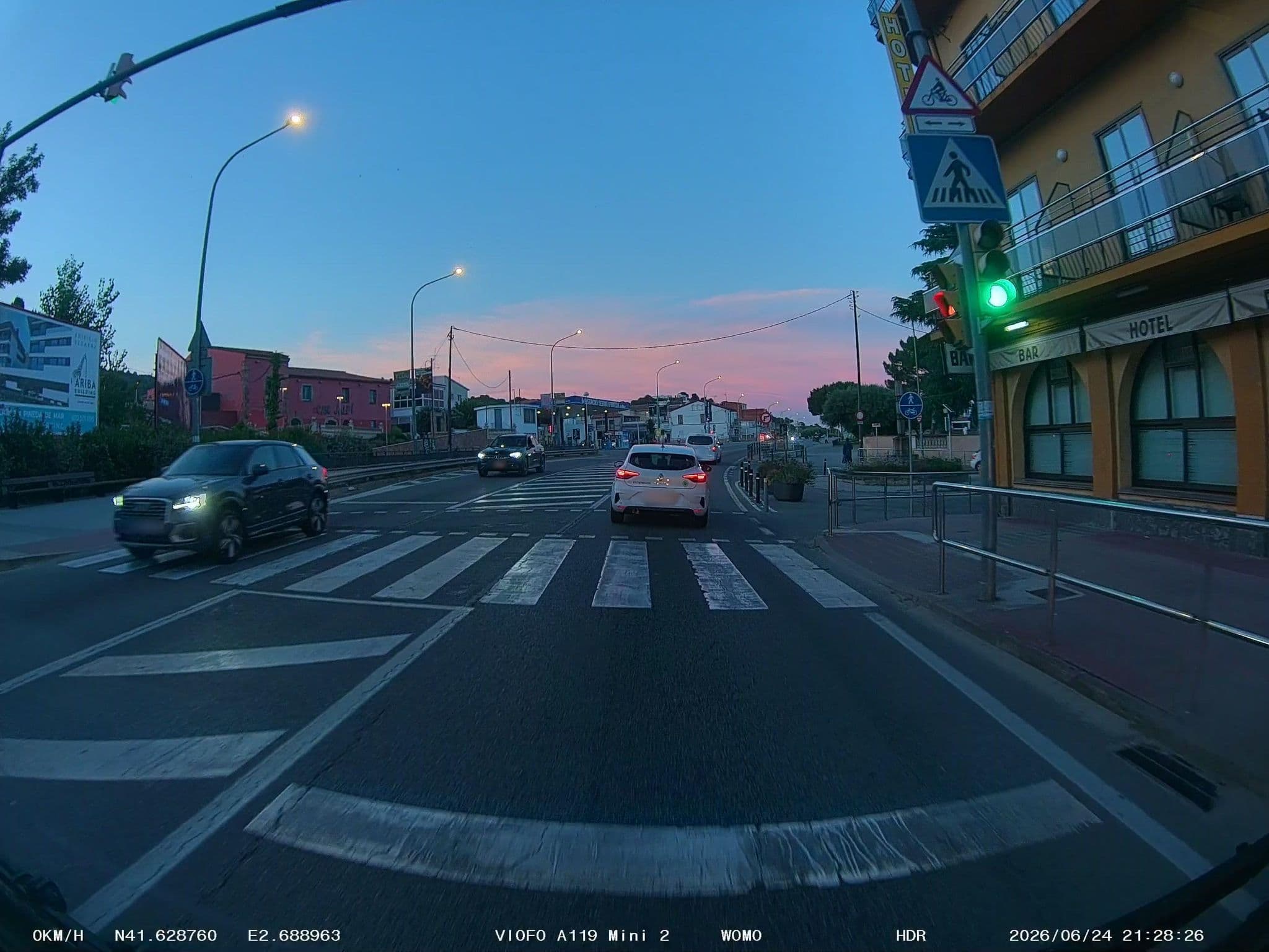 Street view near HOTEL SABIOTE, Pineda de Mar — © soulcover (CC BY-SA · Mapillary)