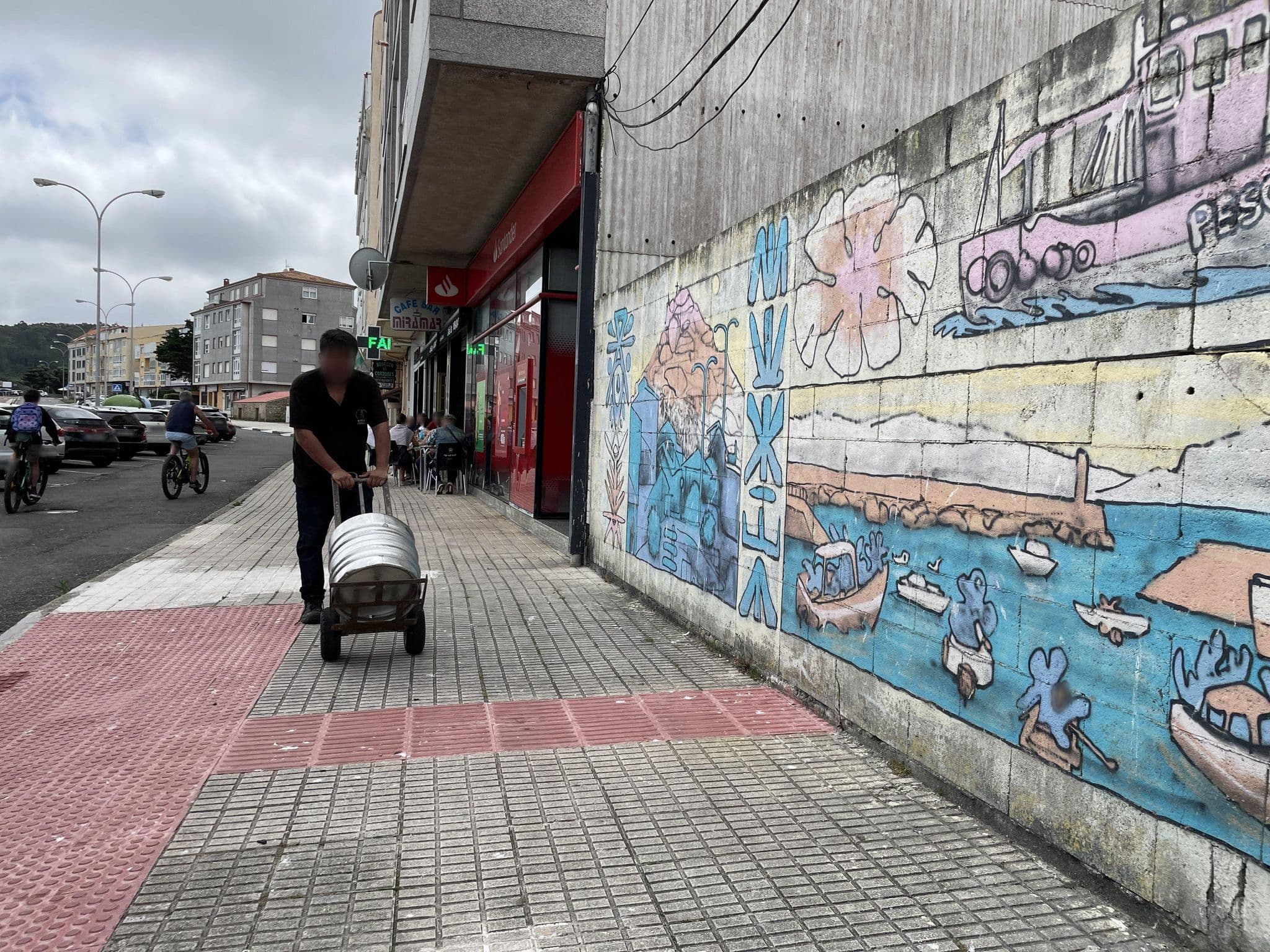 Street view near Hábitat Cm Muxia, Mugia — © seraq (CC BY-SA · Mapillary)