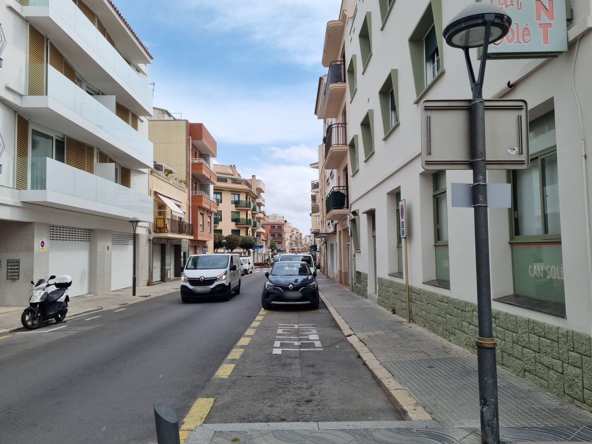 Street view near Hotel Can Solé / Restaurant Can Solé, Cambrils — © Franciscovalera (CC BY-SA · Mapillary)