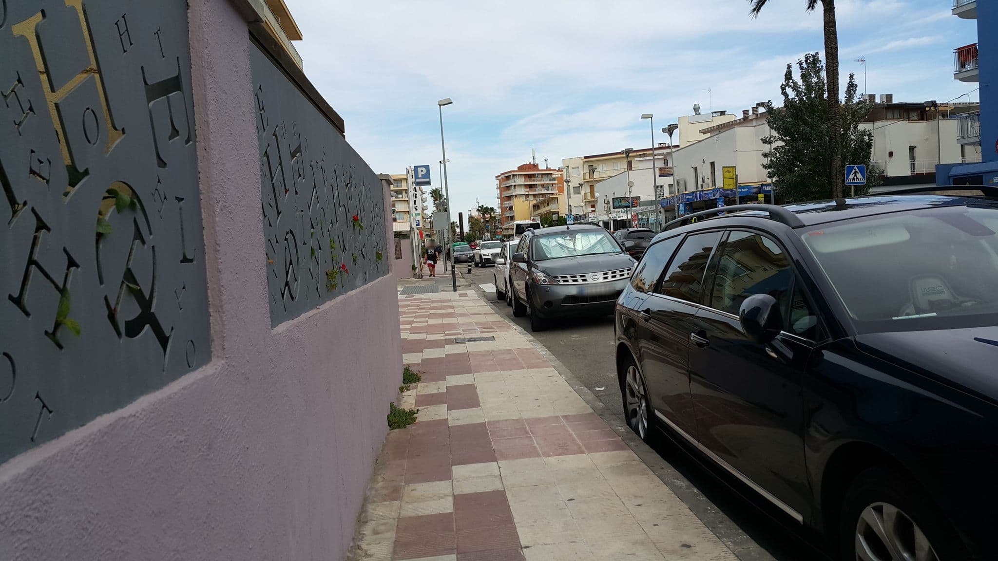 Street view near Hotel Augustus | Cambrils, Salou — © spacecow (CC BY-SA · Mapillary)