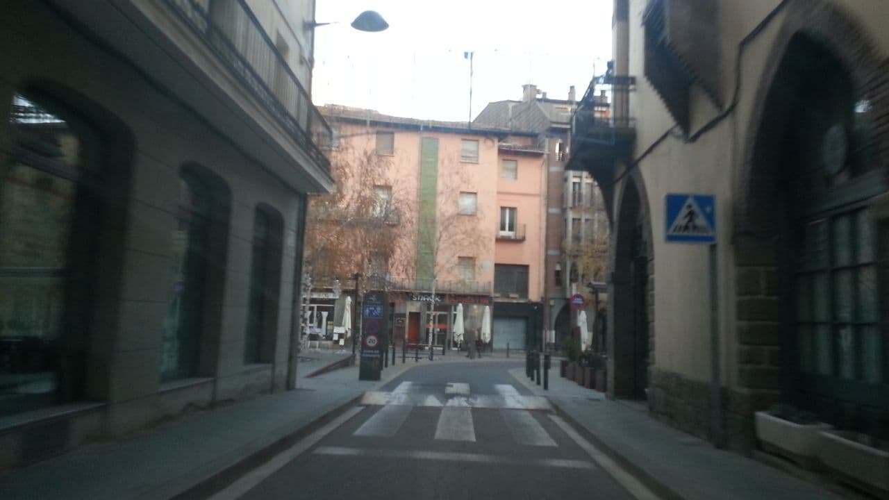 Street view near Hostal del Ripollès, Ripoll — © yopaseopor (CC BY-SA · Mapillary)