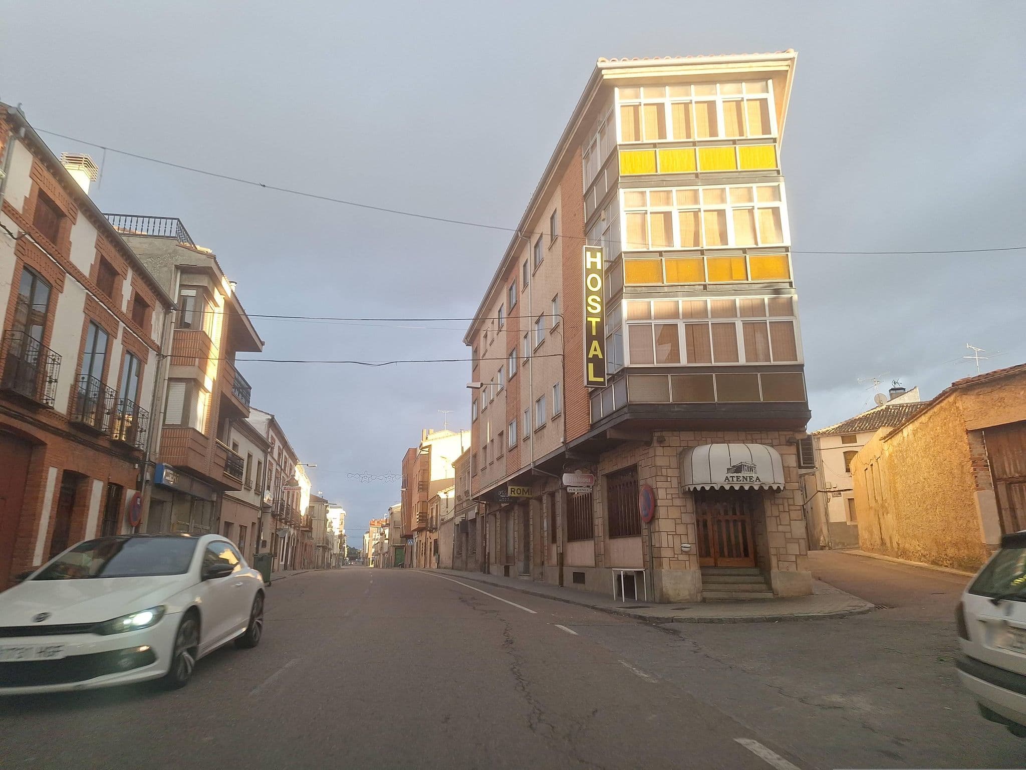 Street view near Hostal Romi, Cantalejo — © Albergarri788 (CC BY-SA · Mapillary)