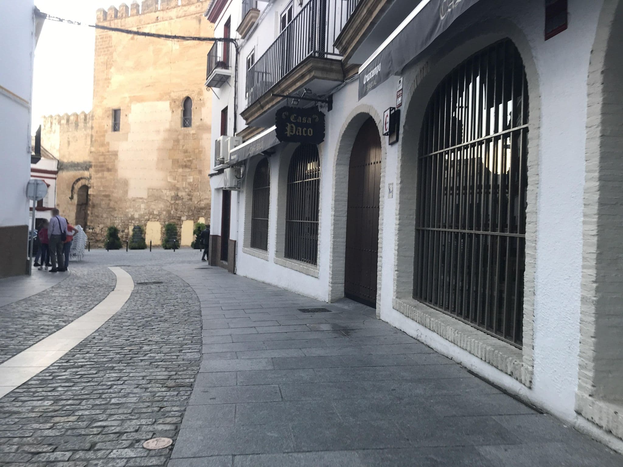 Street view near Hostal Comercio, Carmona — © miguel_andrade (CC BY-SA · Mapillary)