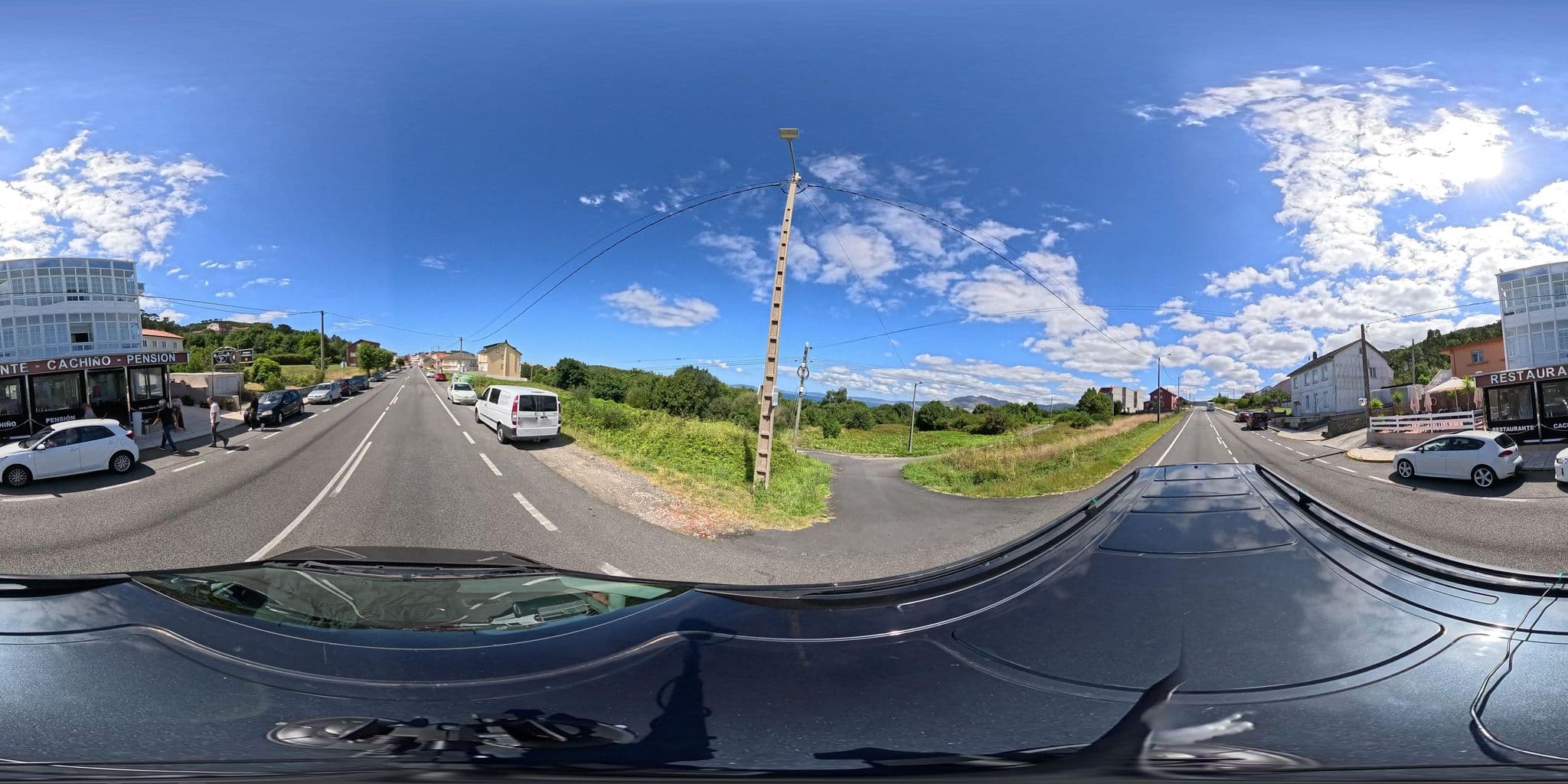 Street view near Pension Residencia CACHIÑO, Carnota — © seraq (CC BY-SA · Mapillary)