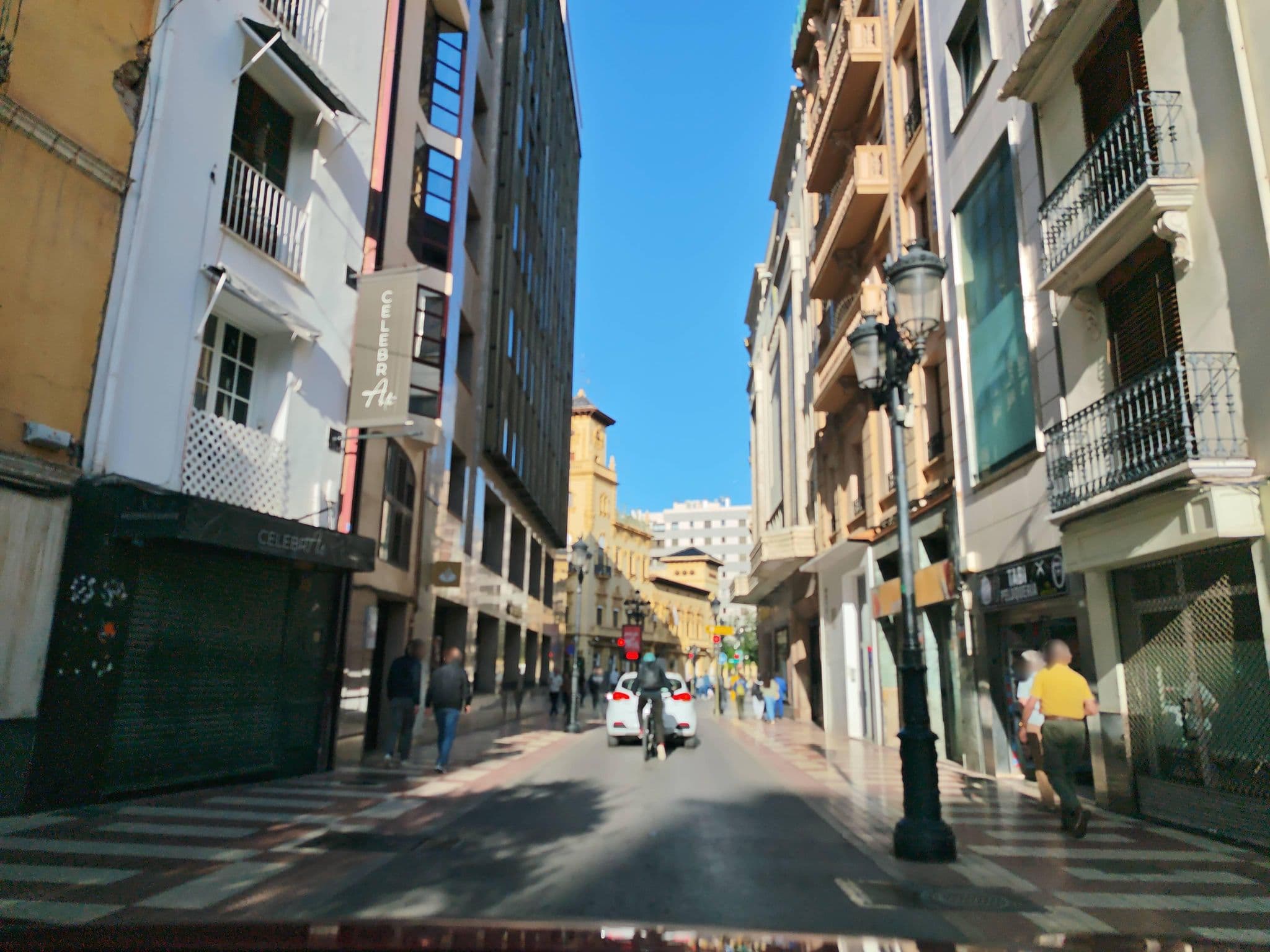 Street view near Hotel Real Castellón, Castelló de la Plana — © JavierMF (CC BY-SA · Mapillary)